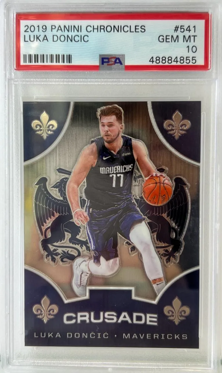 2019-20 Panini Chronicles Crusade Luka Doncic - PSA 10