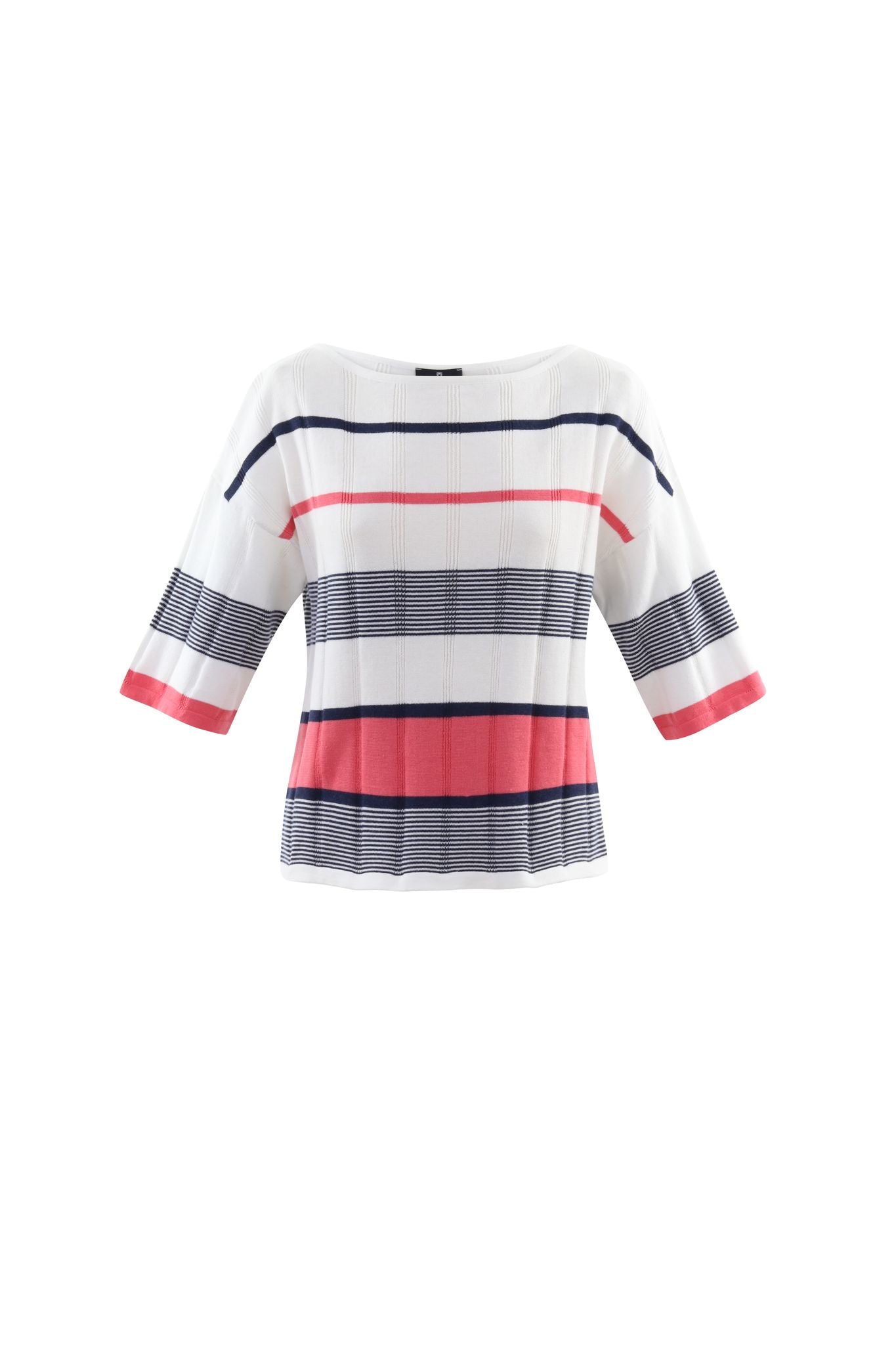 6109 Marble Stripe Jumper - Pink