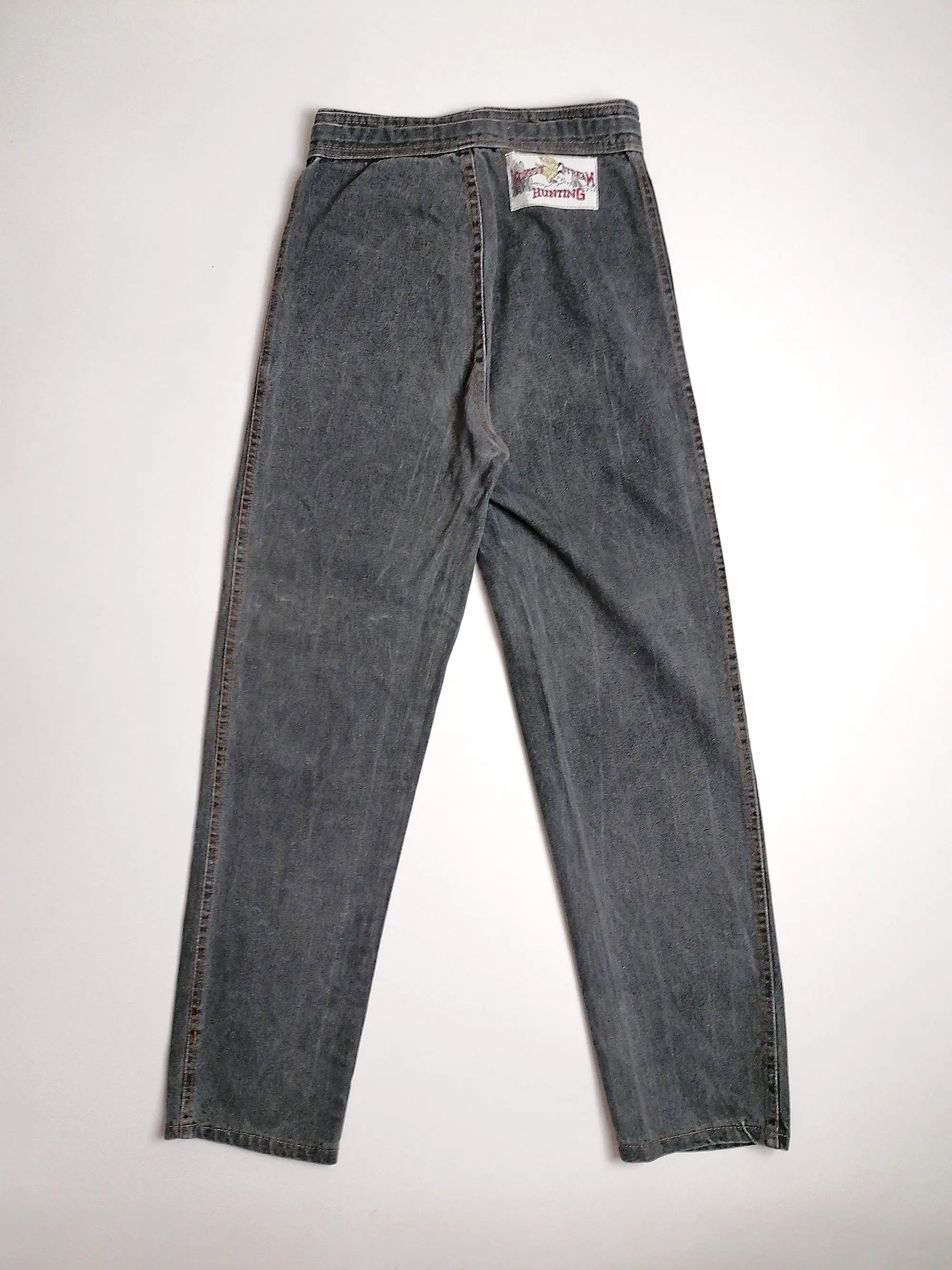 90's High Waist Jeans Charcoal - size XS