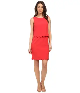 Adrianna Papell - Popover Sleeveless Sheath Dress 12242070