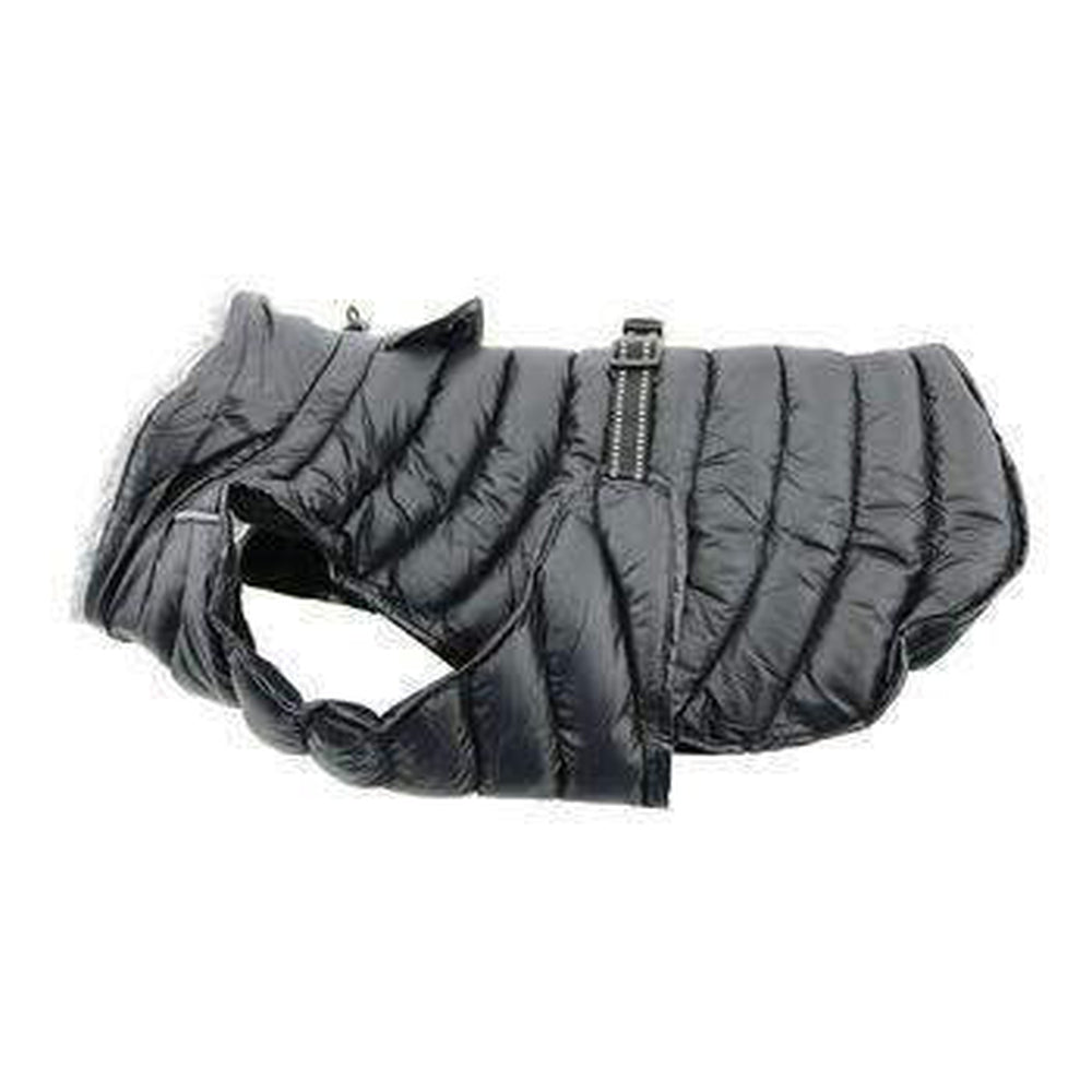 Alpine Extreme Weather Puffer Dog Coat - Black