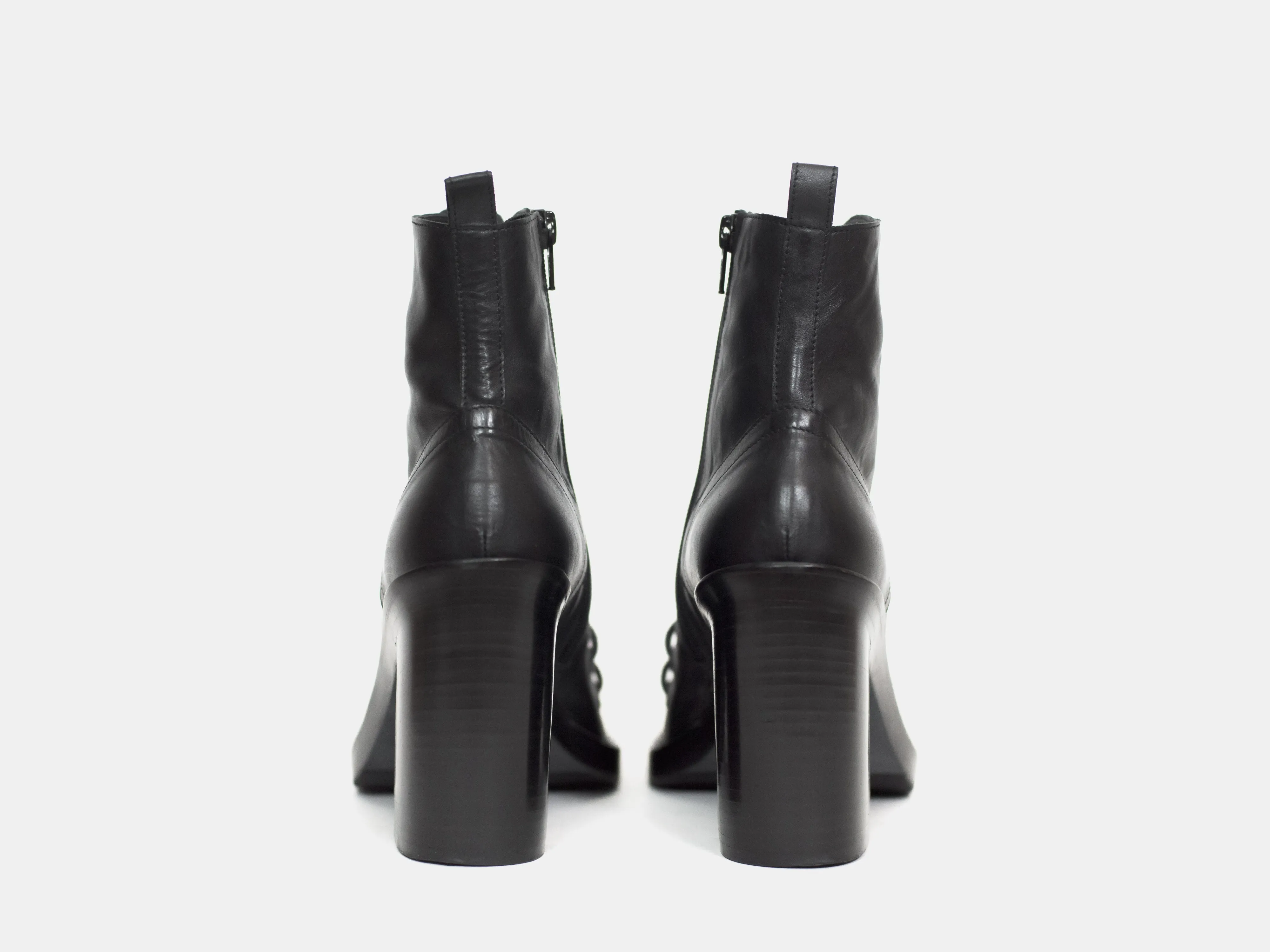 Ann Demeulemeester Lace Up Corset Heels