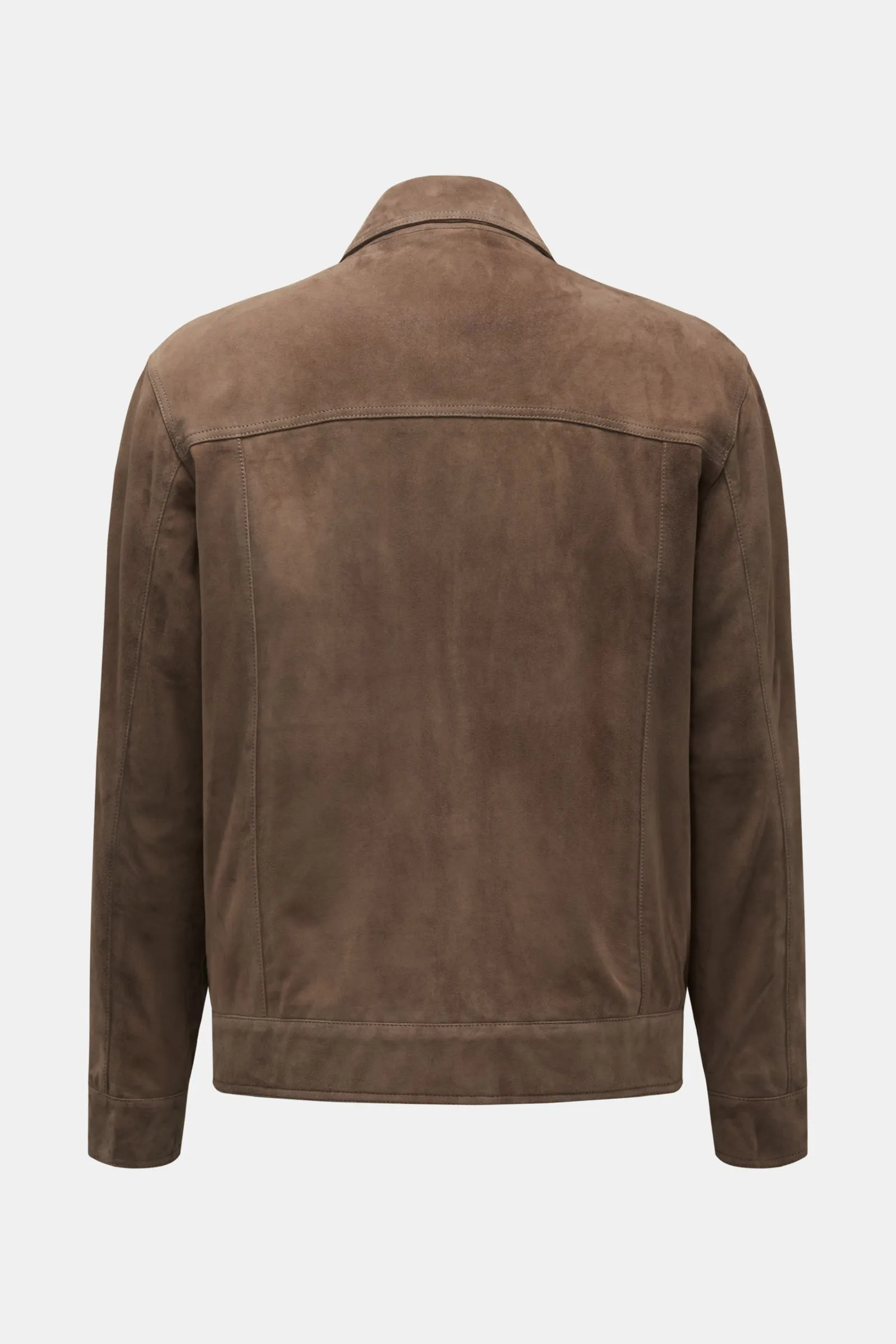 ARMA suede jackets 'Kale' taupe