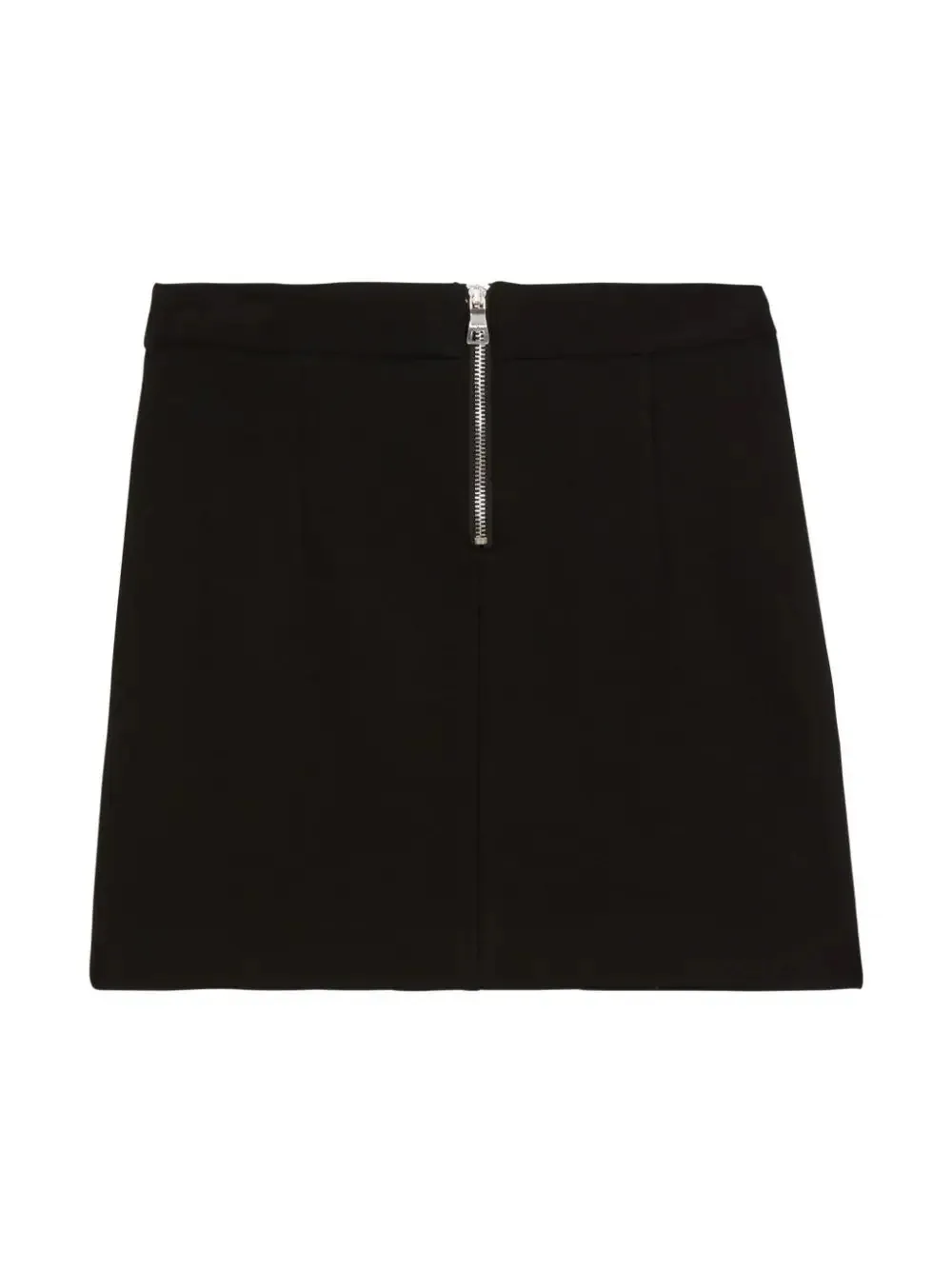 BALMAIN KIDS Black Short Skirt With Buttons