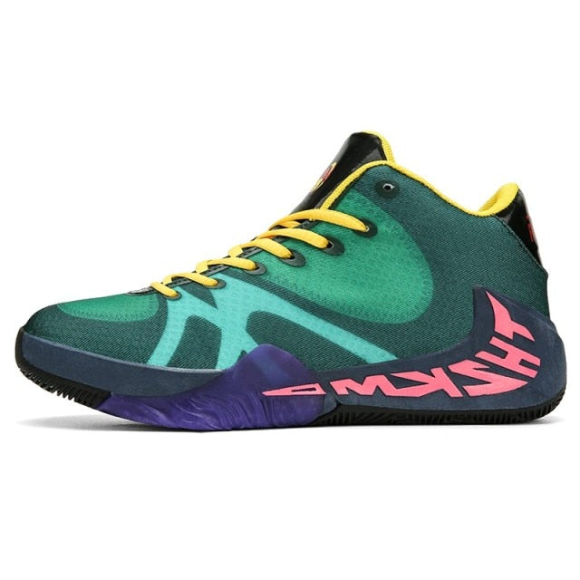 Basketball Sneakers Atletiek Mand Schoenen Zwarte Schoenen