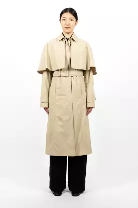 Belted Trench Coat Beige