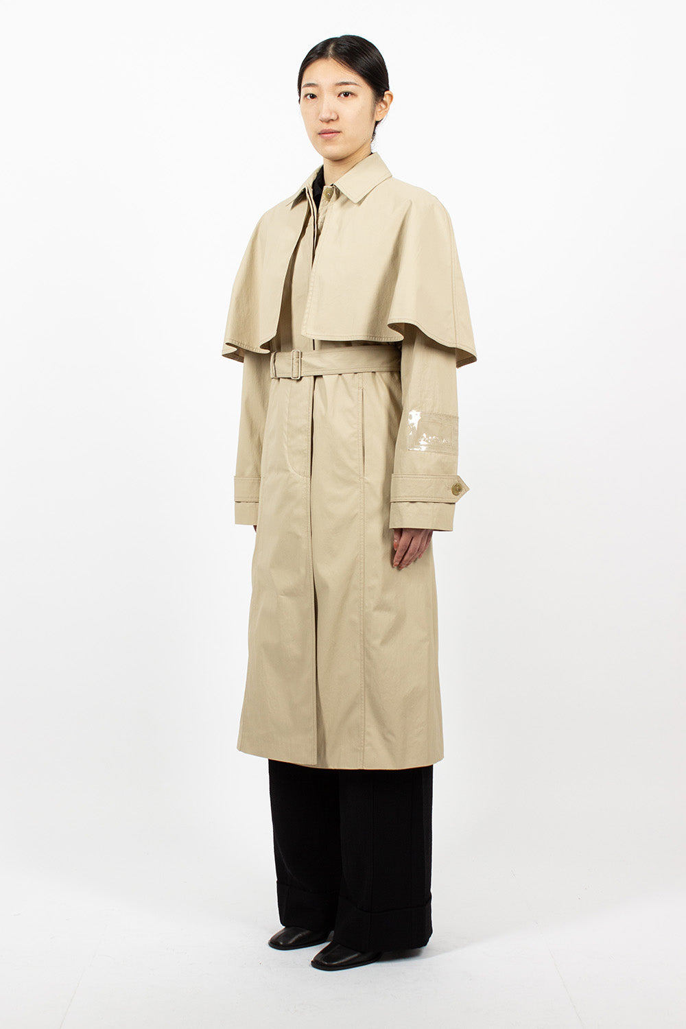 Belted Trench Coat Beige