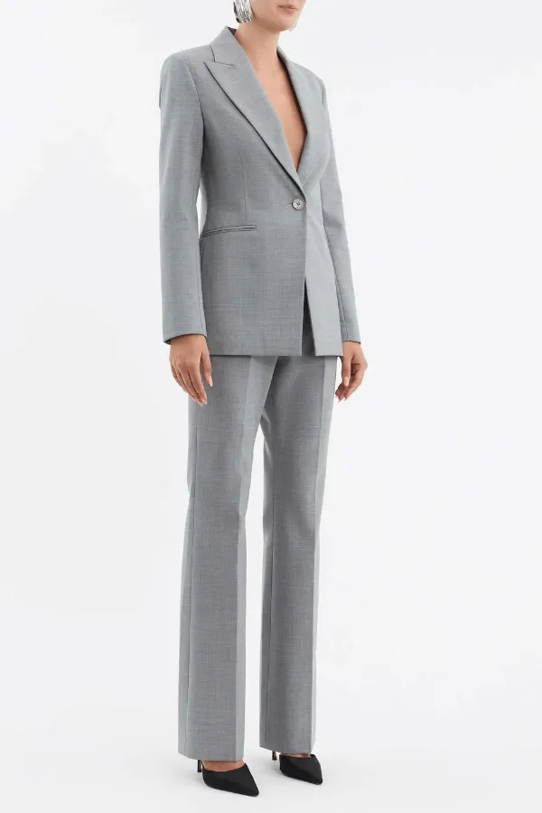 Benoit Tailored Blazer Grey