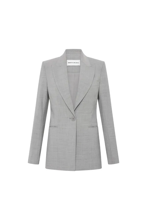 Benoit Tailored Blazer Grey