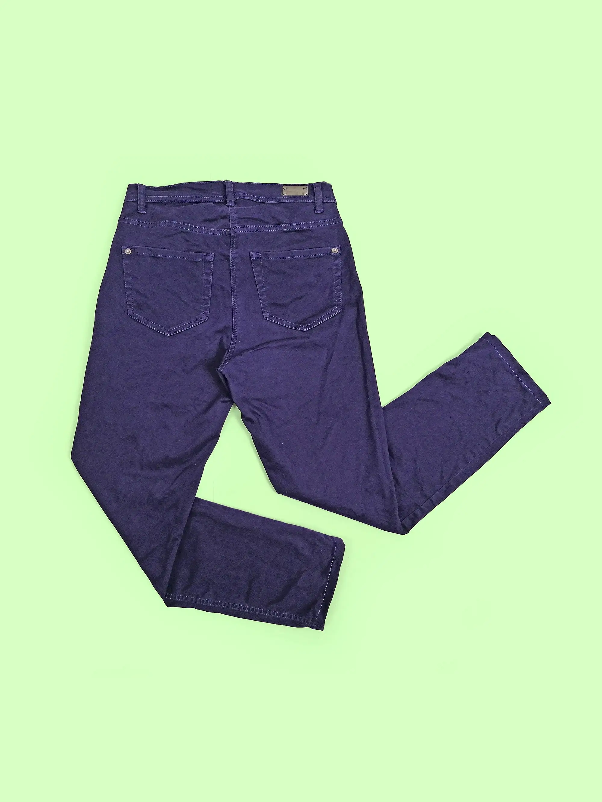 BETTY BARCLAY Indigo Purple Jeans - size S // eu 36 // us 6 // uk 10