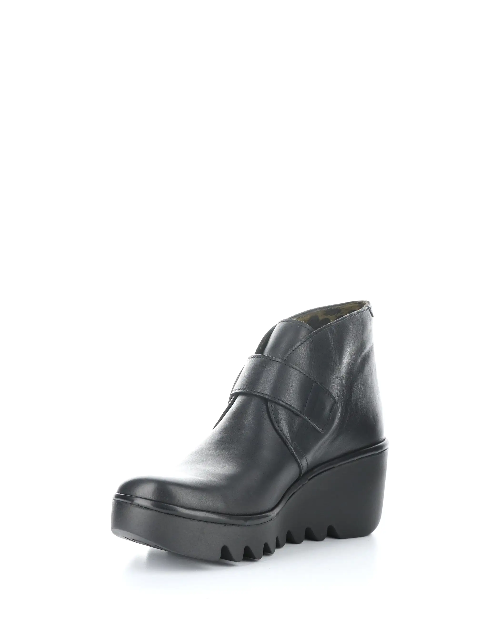 BIRT397FLY 004 BLACK Round Toe Boots