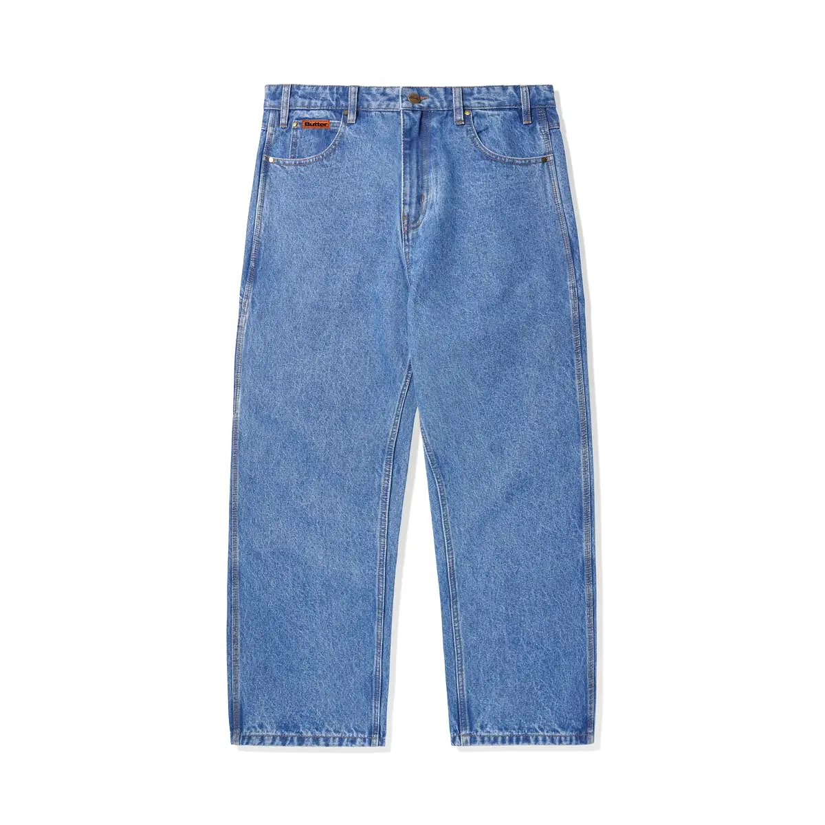 Butter Goods Relaxed Denim Jeans Washed Indigo