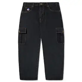 Butter Goods Santosuosso Cargo Denim Jeans Washed Black