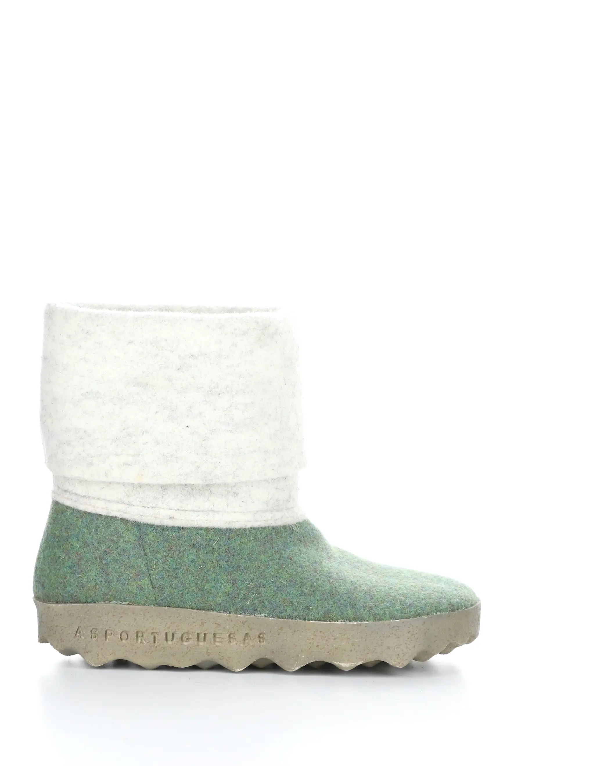 CADY137ASP Green Round Toe Boots