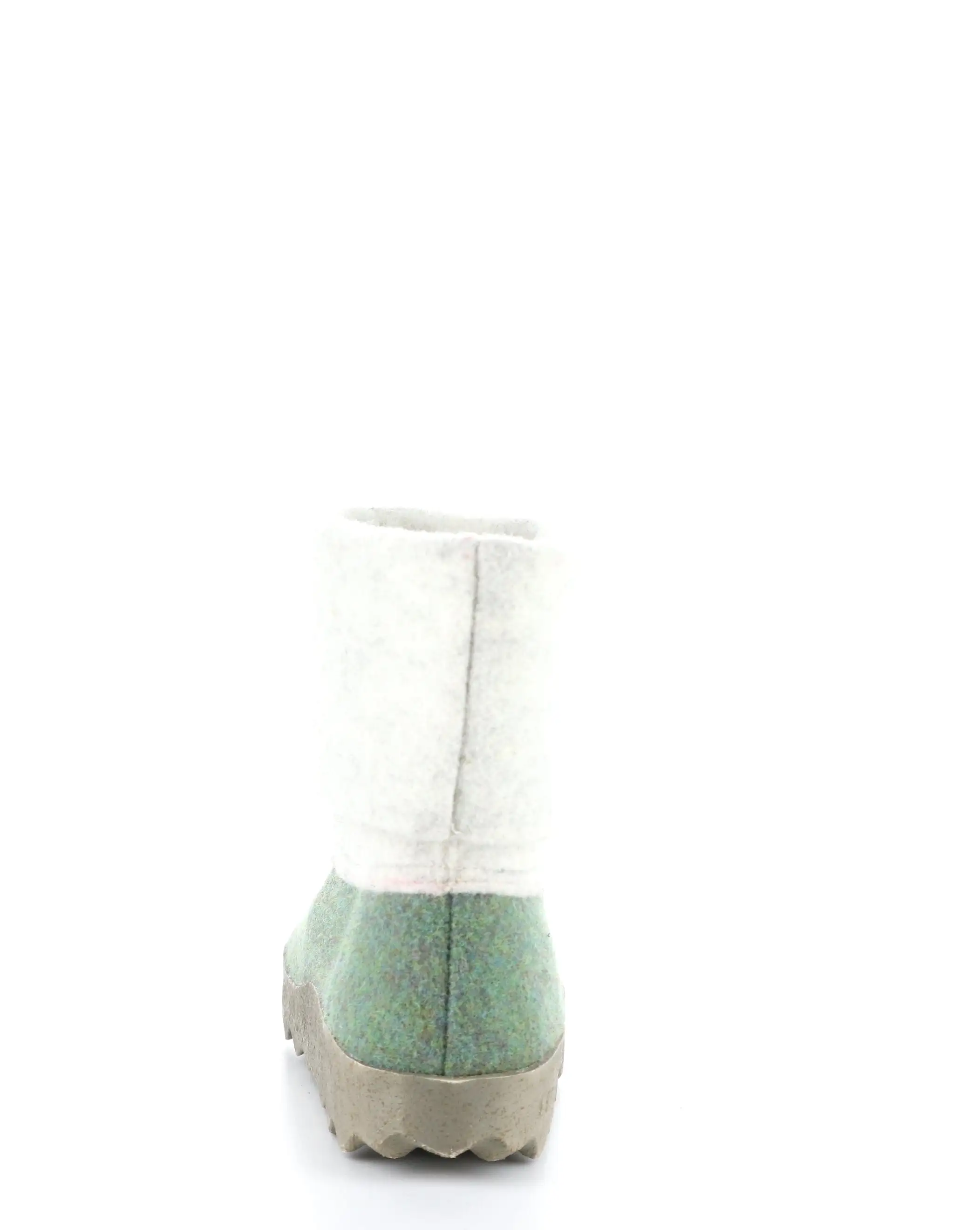 CADY137ASP Green Round Toe Boots