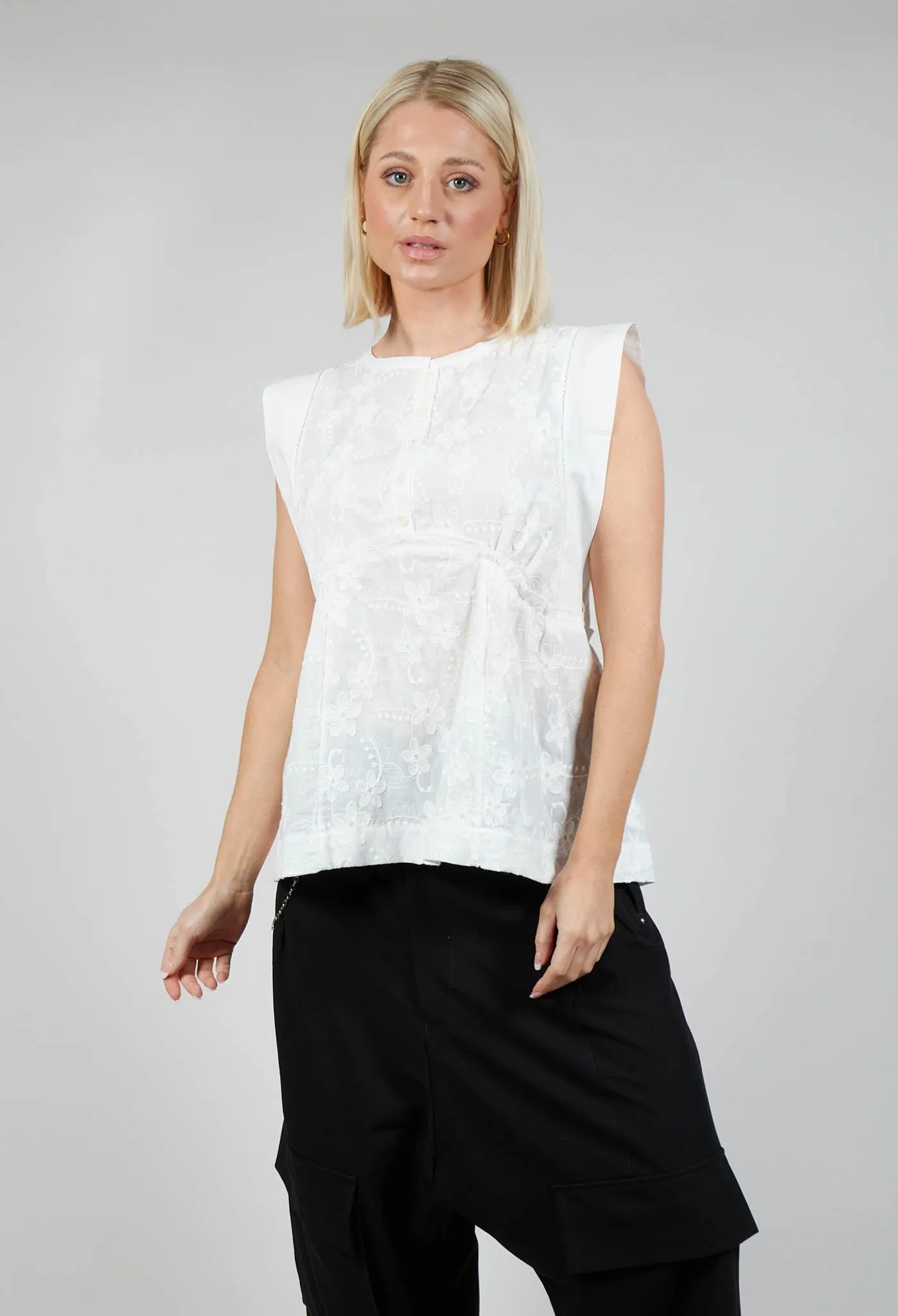 Cameo Top in White