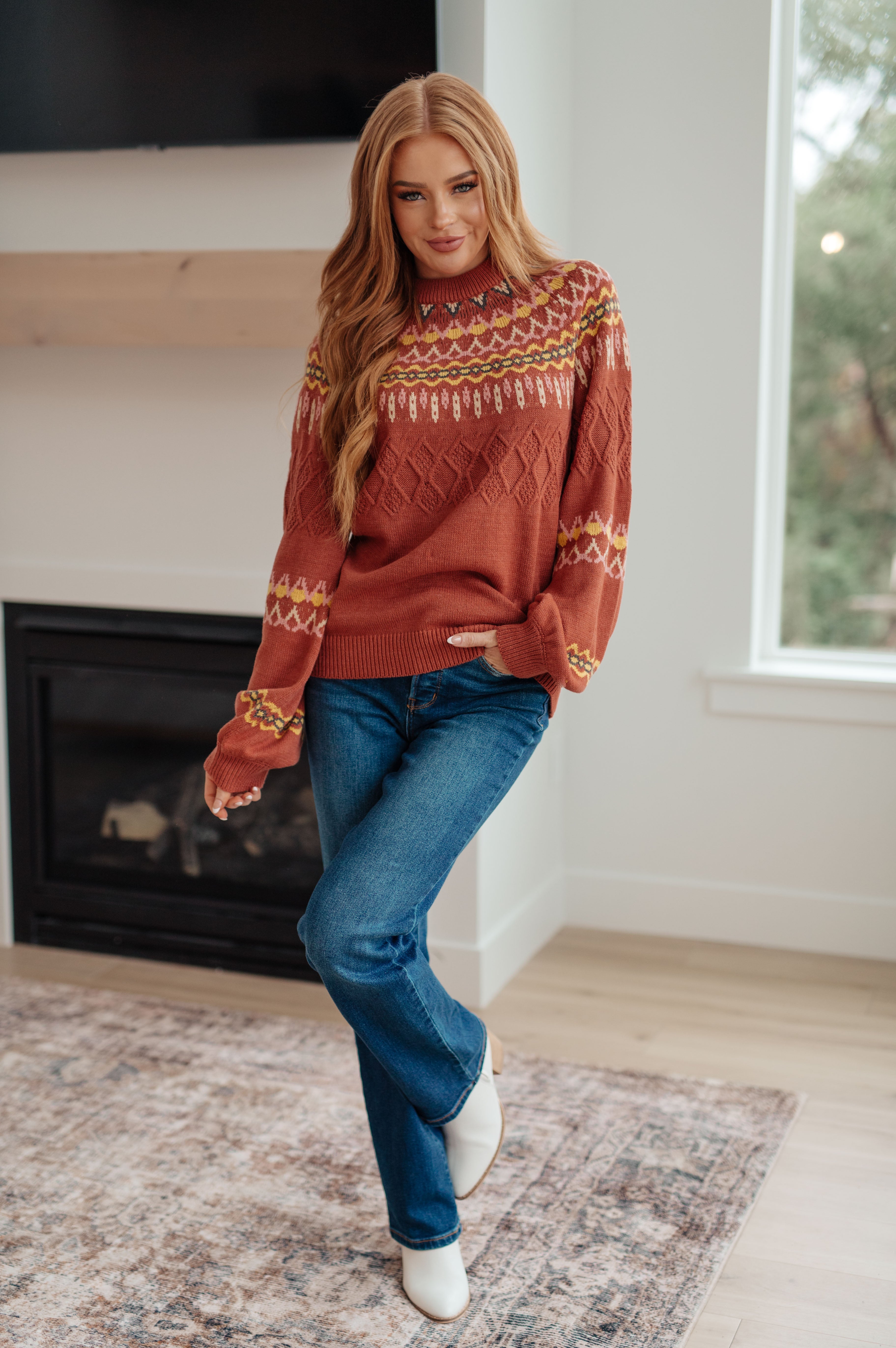 Catherine Fair Isle Sweater