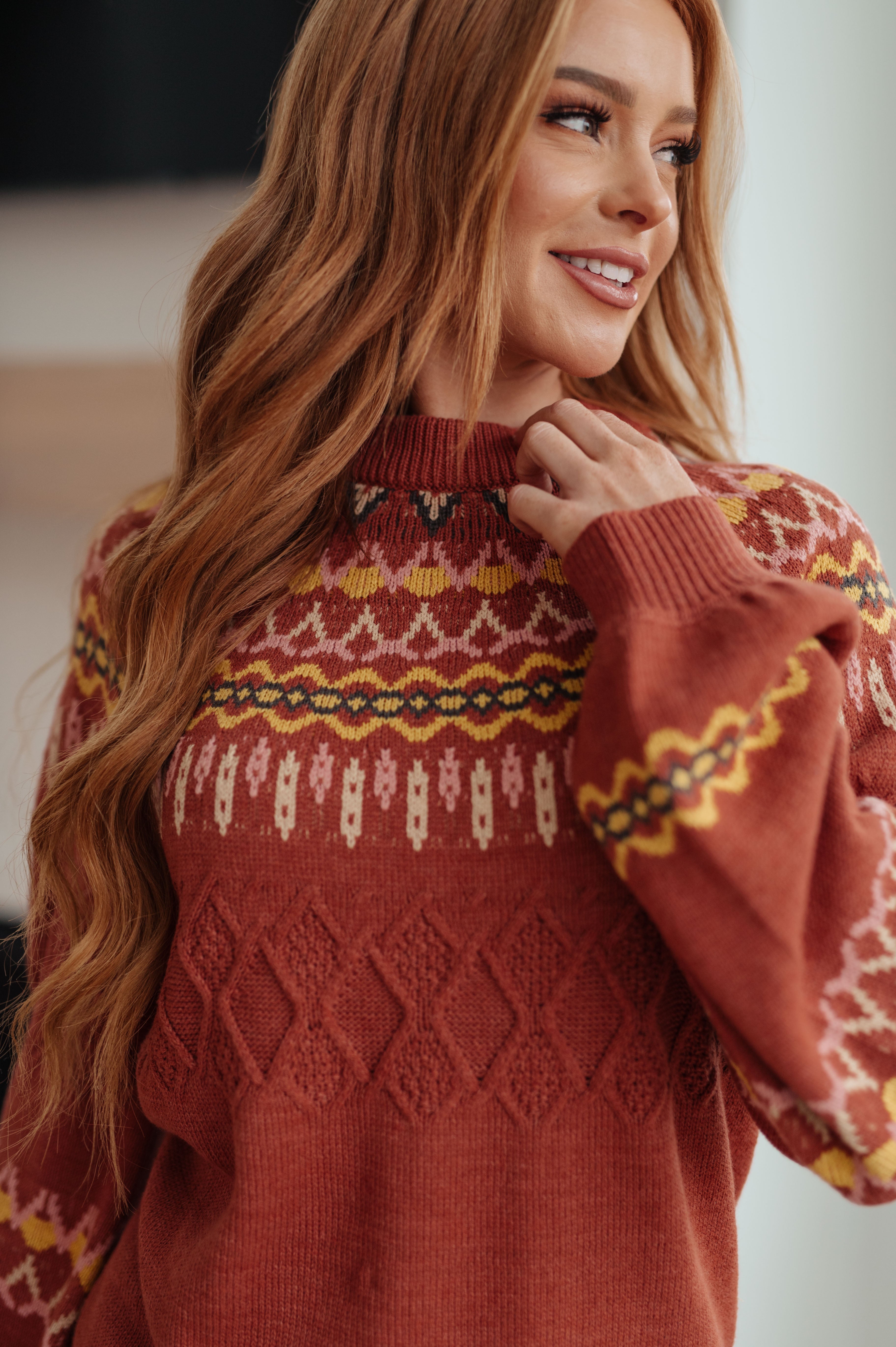 Catherine Fair Isle Sweater