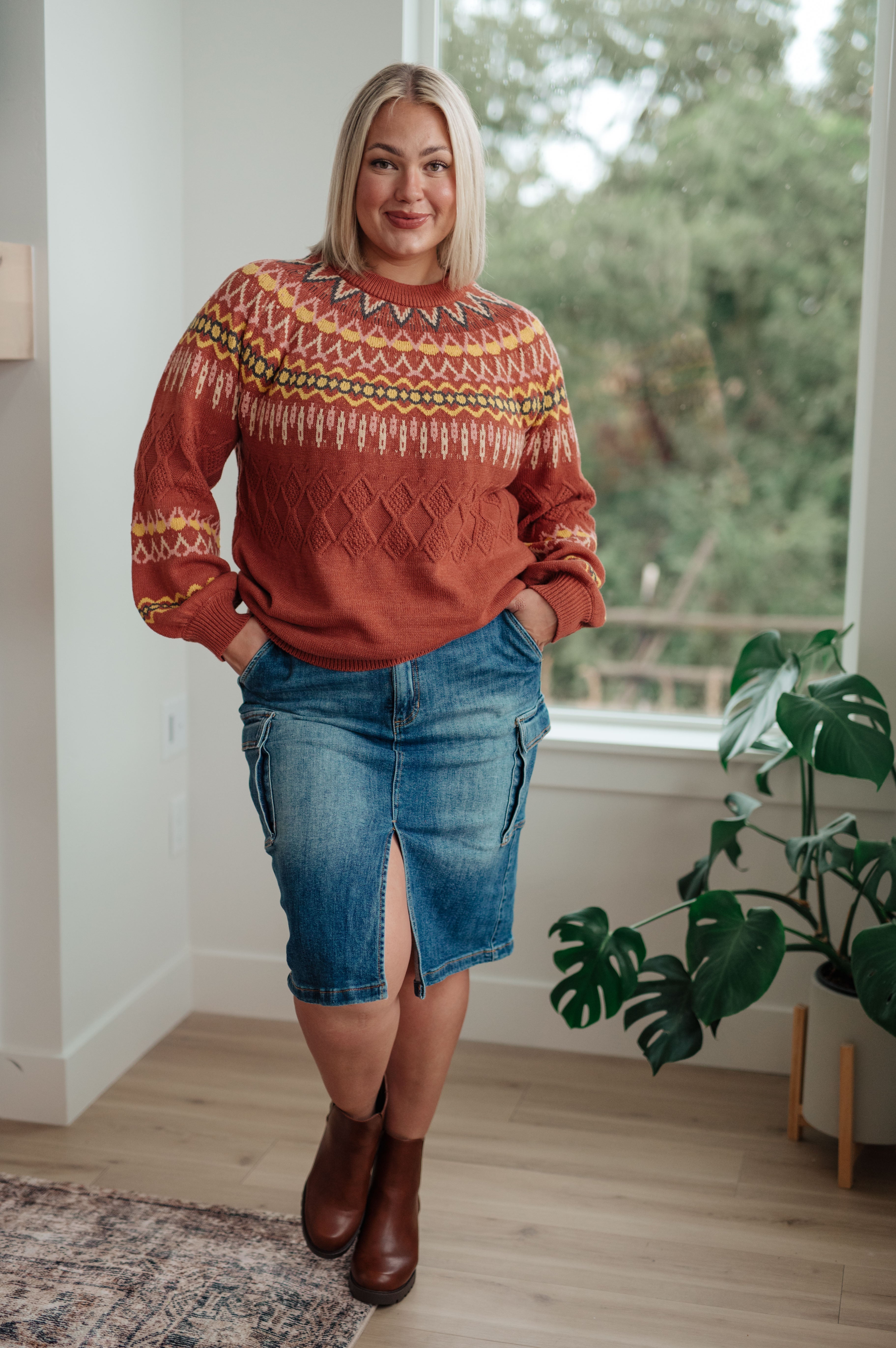 Catherine Fair Isle Sweater