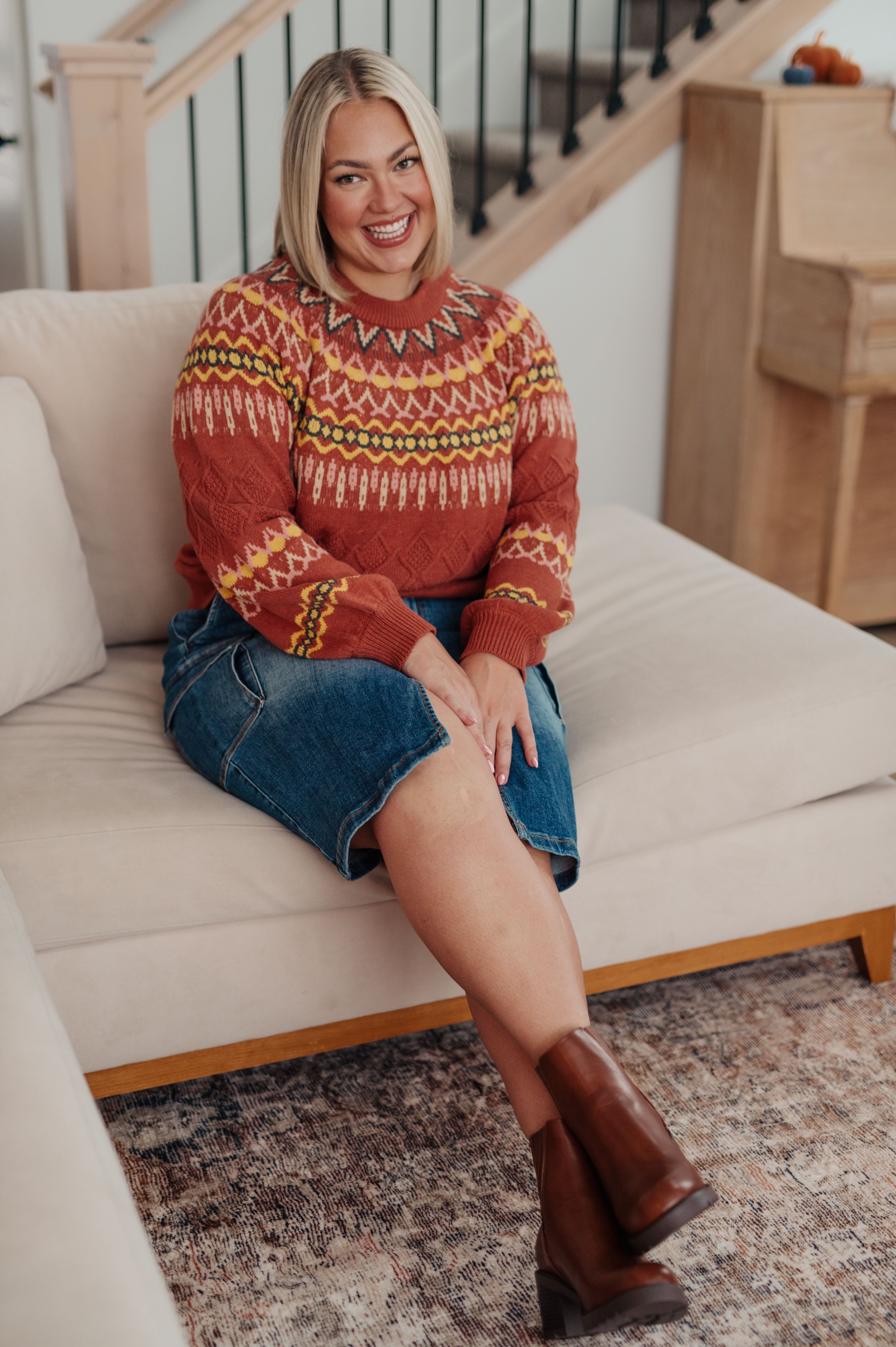 Catherine Fair Isle Sweater