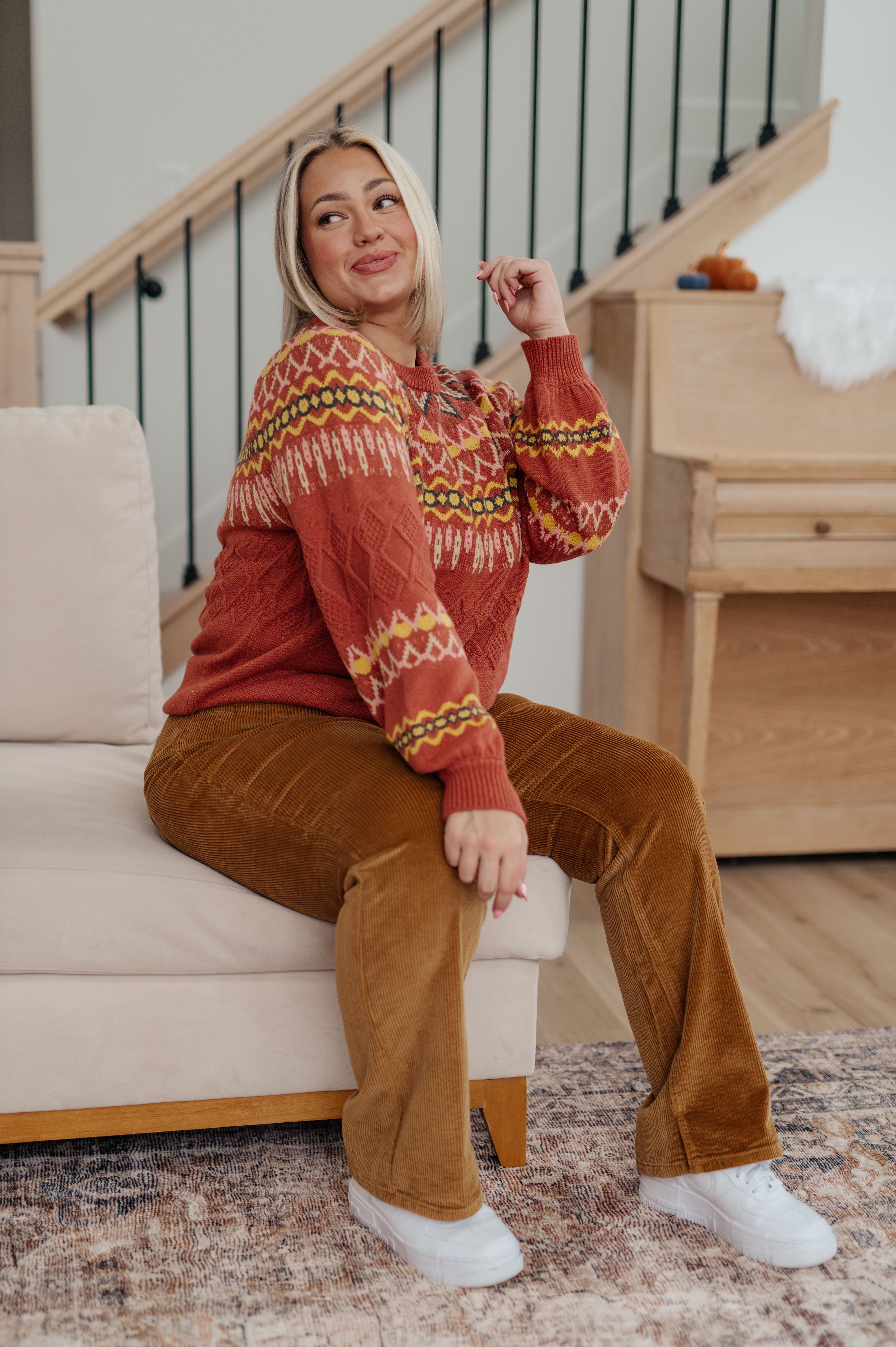 Catherine Fair Isle Sweater