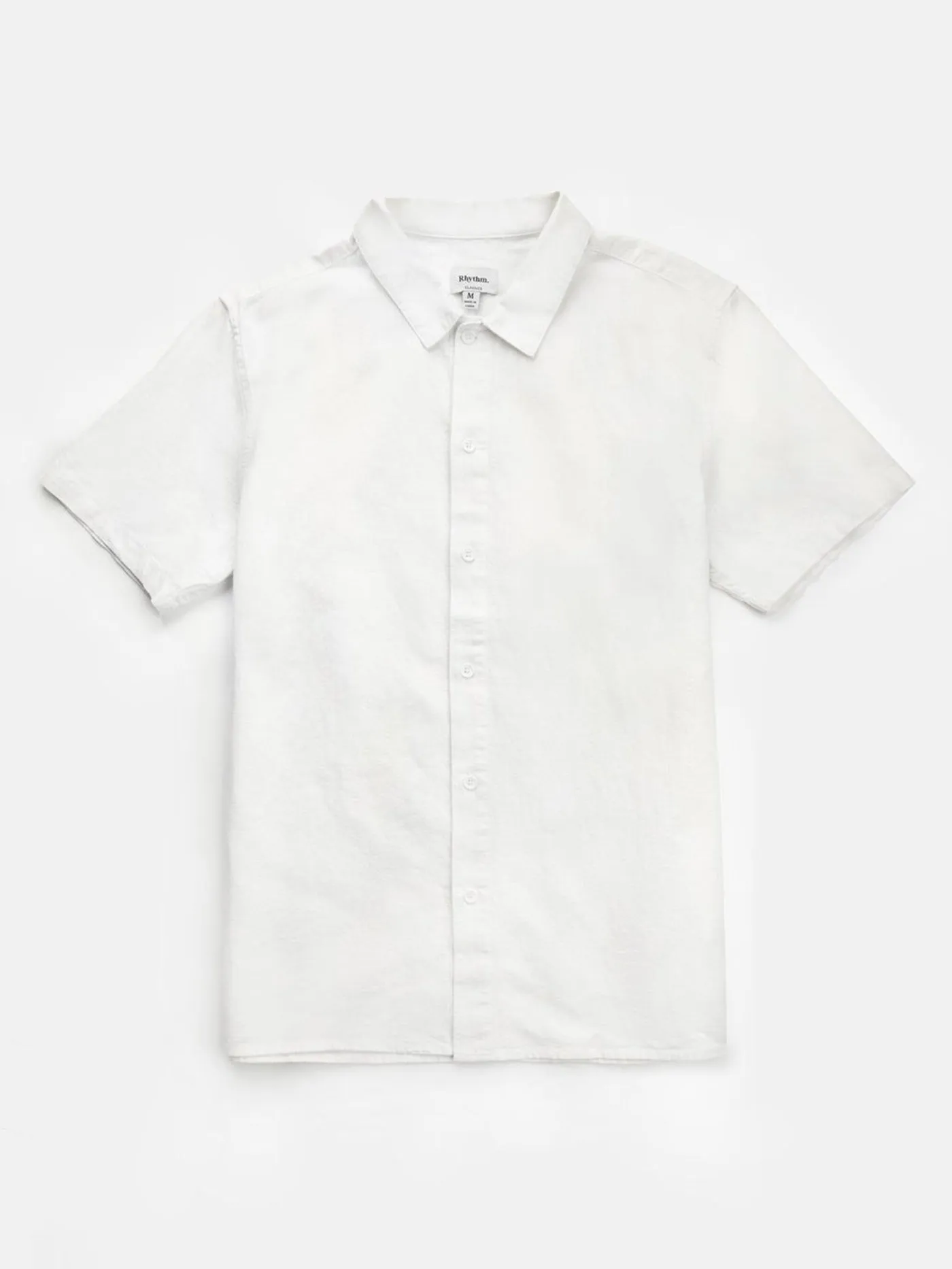 Classic Linen Short Sleeve Buttondown Shirt