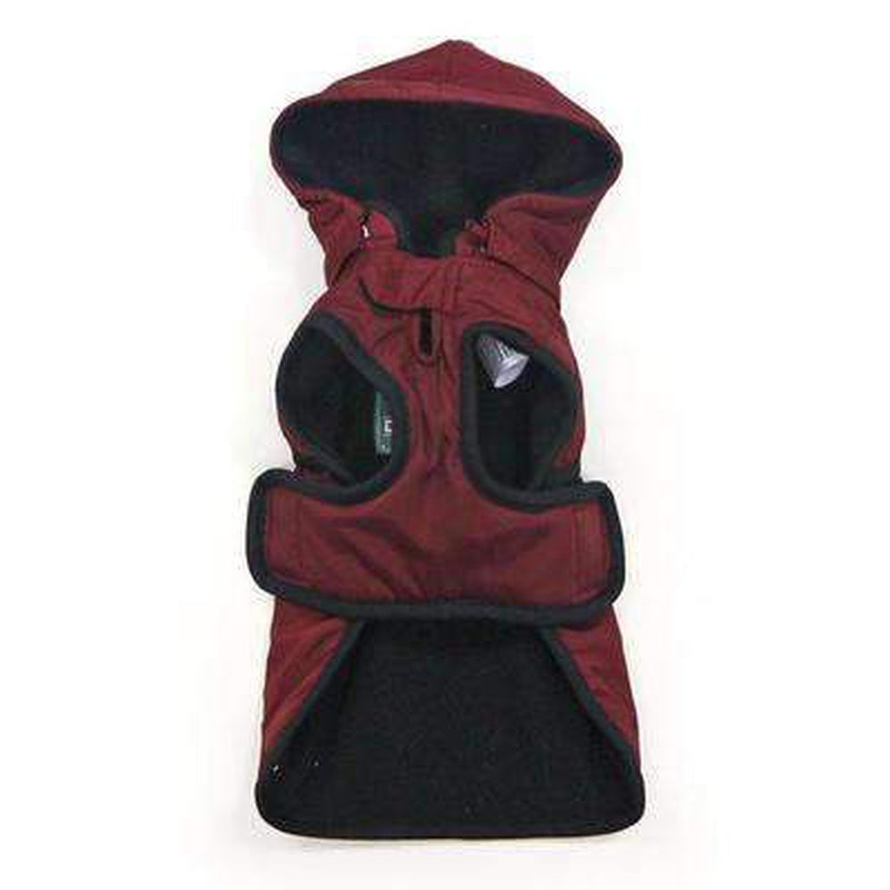 Classic Trench Dog Coat - Maroon