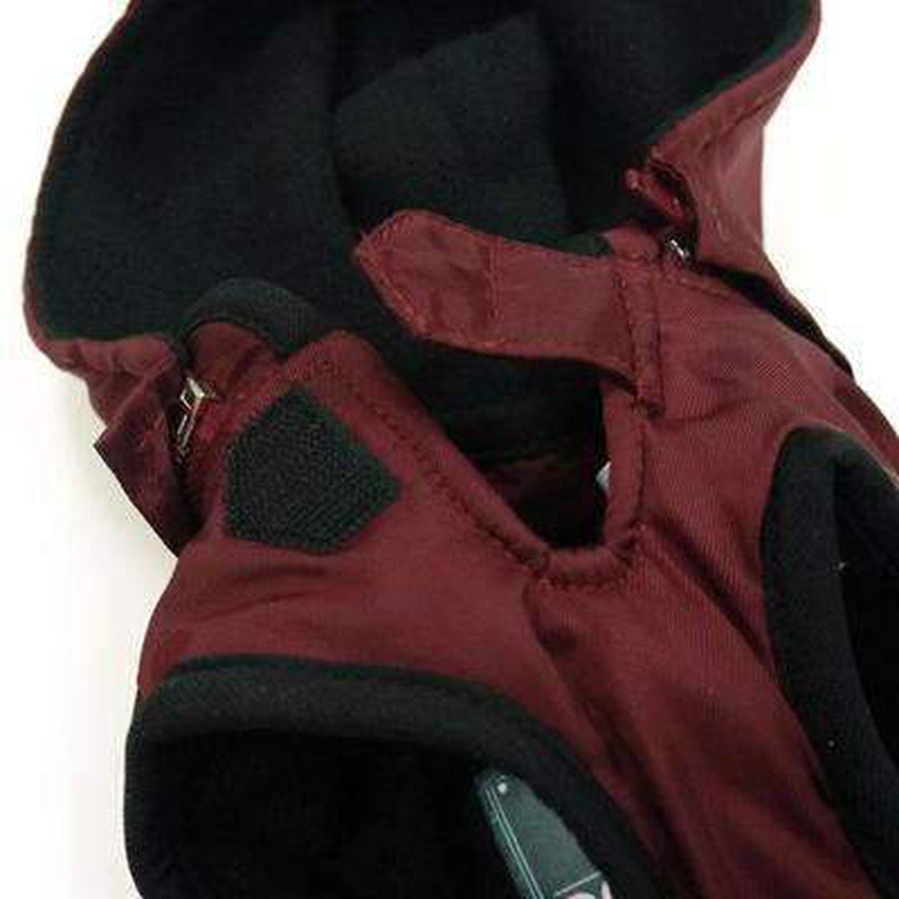 Classic Trench Dog Coat - Maroon