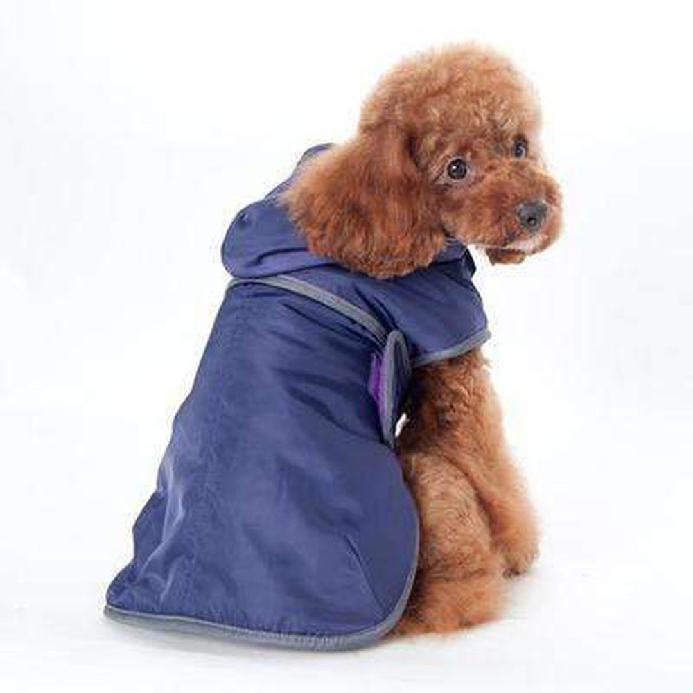 Classic Trench Dog Coat - Purple