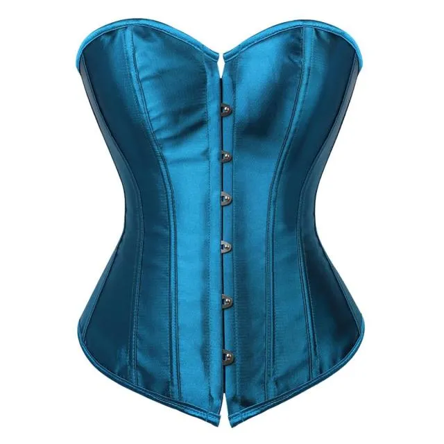 Corset Drag Tina (Peacock Blue)