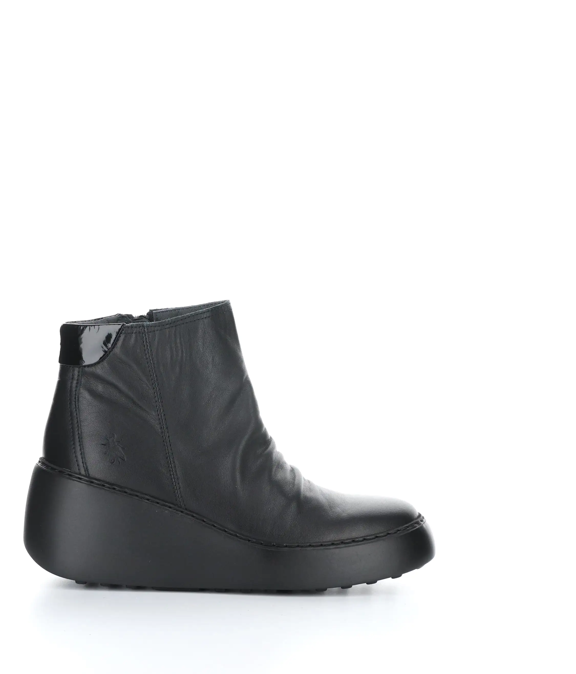 DABE461FLY 006 BLACK Round Toe Boots