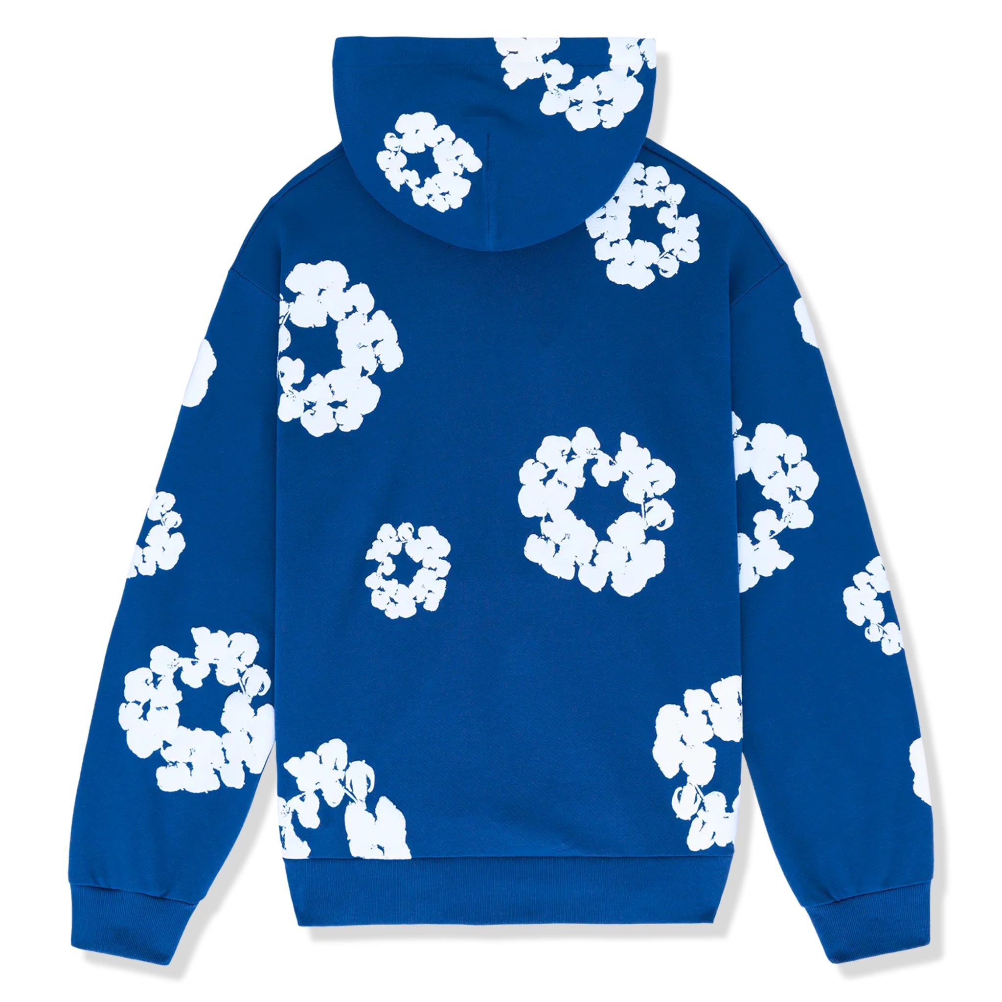 Denim Tears The Cotton Wreath Royal Blue Hoodie