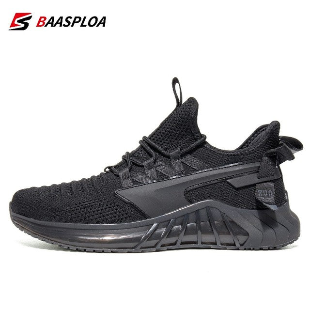 Designer Mesh Lightweight Sneakers Lace-Up Male Outdoor Sports Shoe