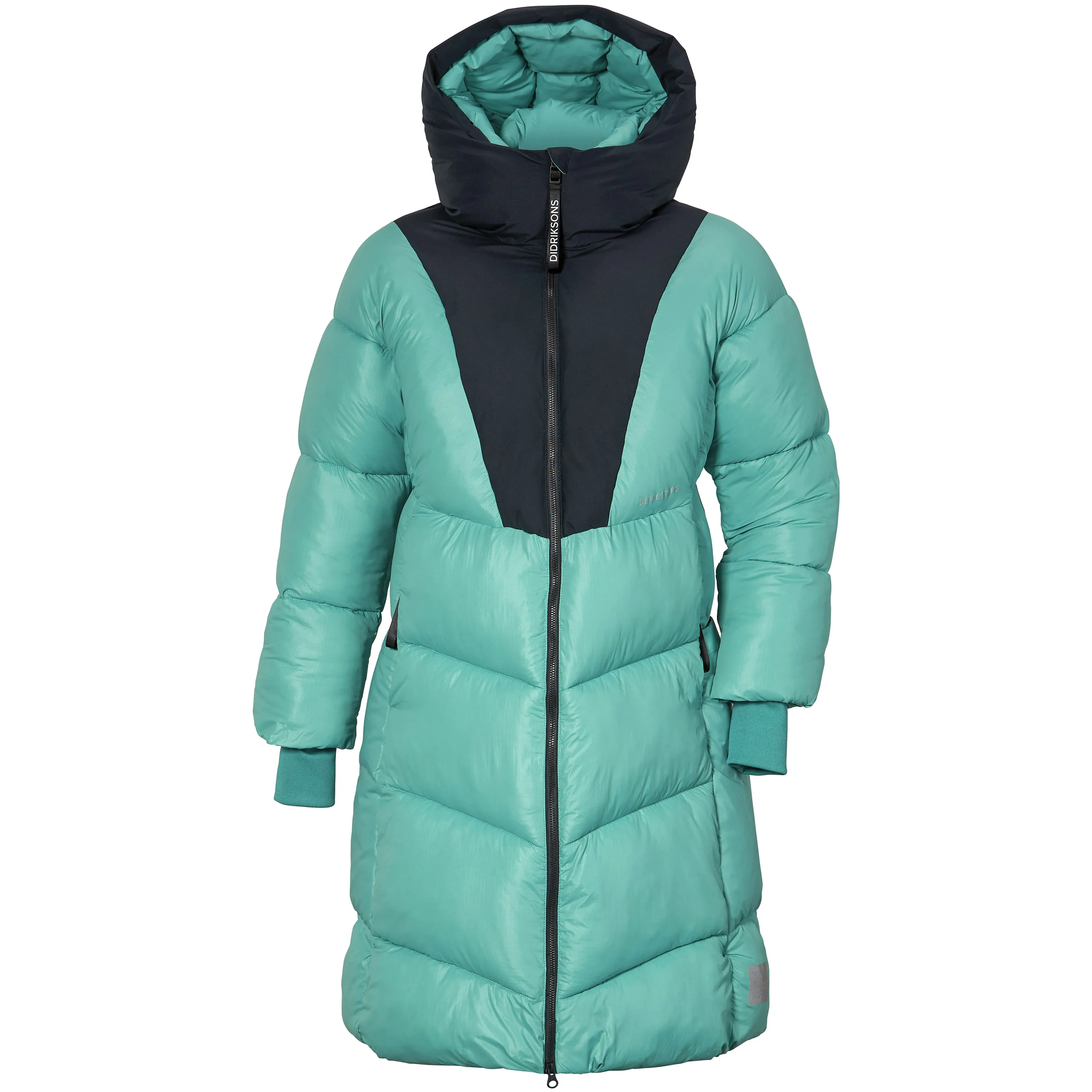 Didriksons Andrea Women's Parka Peacock Green | Buy Didriksons Andrea Women's Parka Peacock Green here | Outnorth