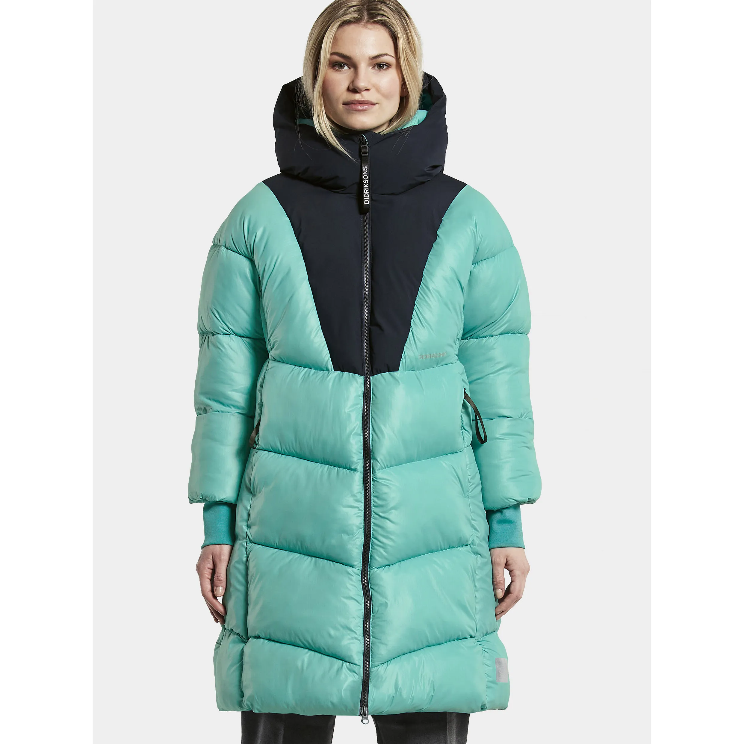 Didriksons Andrea Women's Parka Peacock Green | Buy Didriksons Andrea Women's Parka Peacock Green here | Outnorth