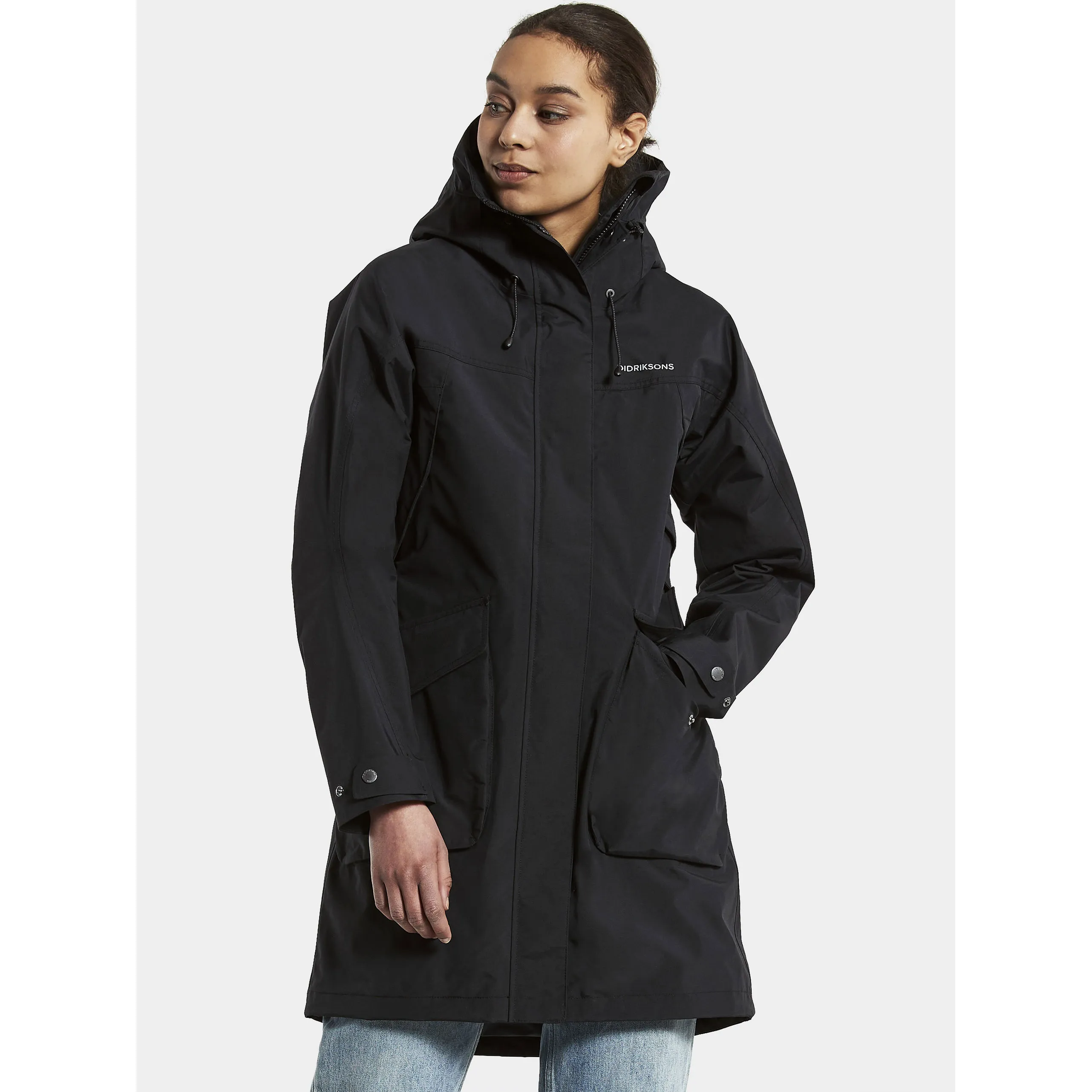 Didriksons Thelma Women's Parka 6 Black | Buy Didriksons Thelma Women's Parka 6 Black here | Outnorth