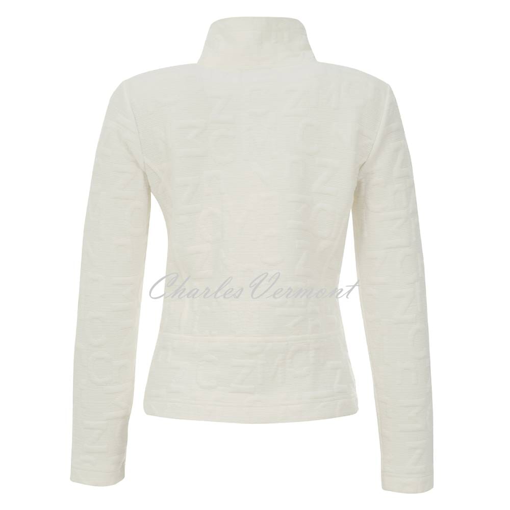 Dolcezza 'Letter' Jacket - Style 72130 (Off-White)