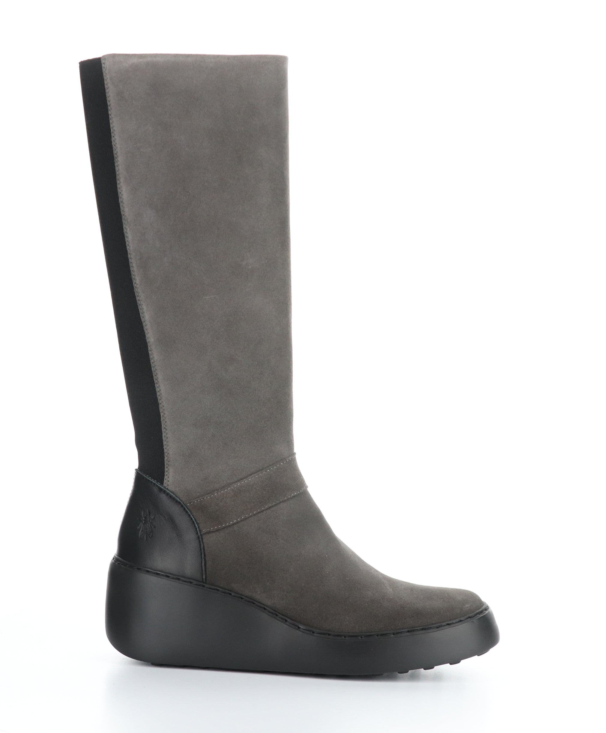 DOVA598FLY 001 ANTHRACITE/BLACK Elasticated Boots