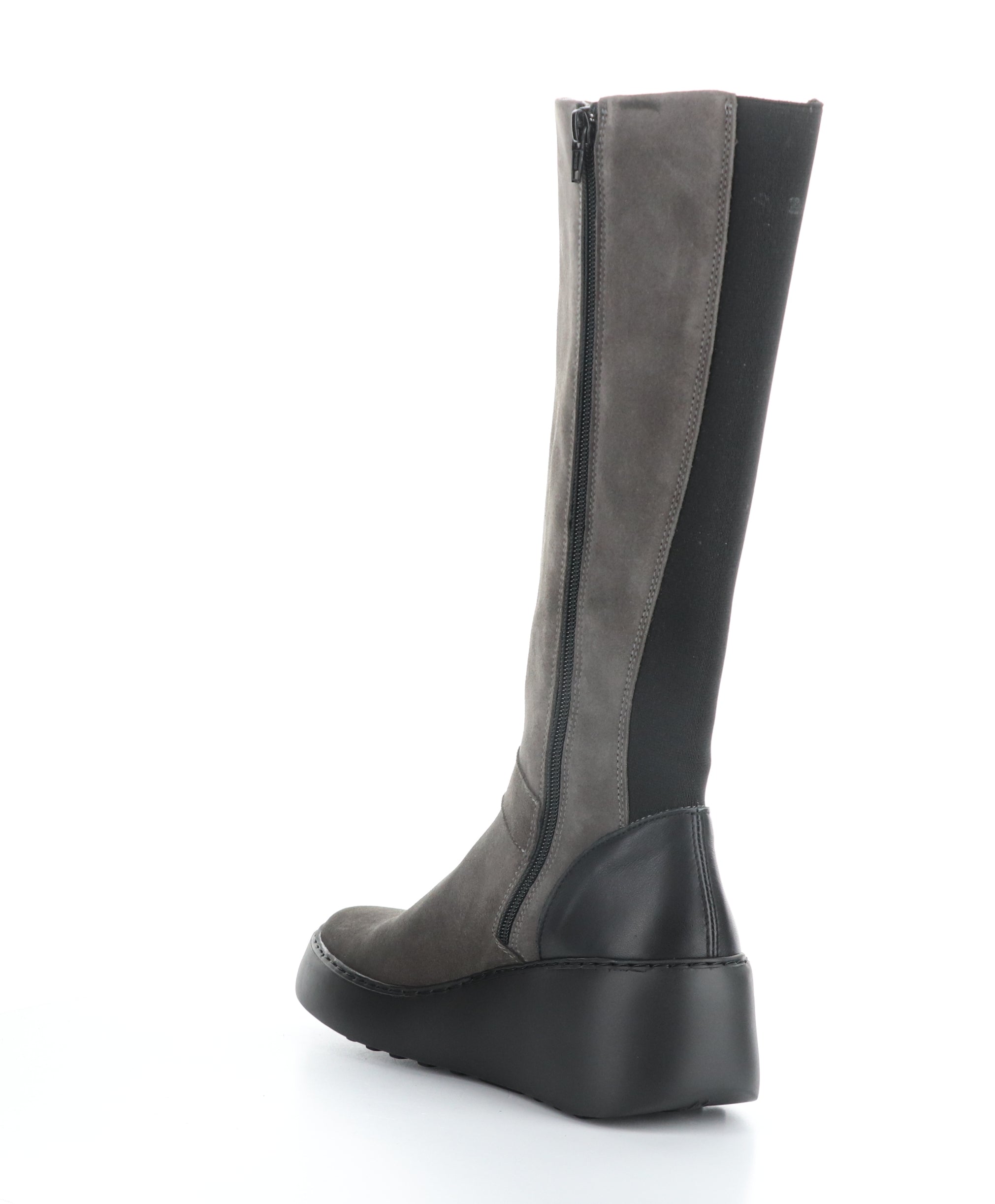 DOVA598FLY 001 ANTHRACITE/BLACK Elasticated Boots