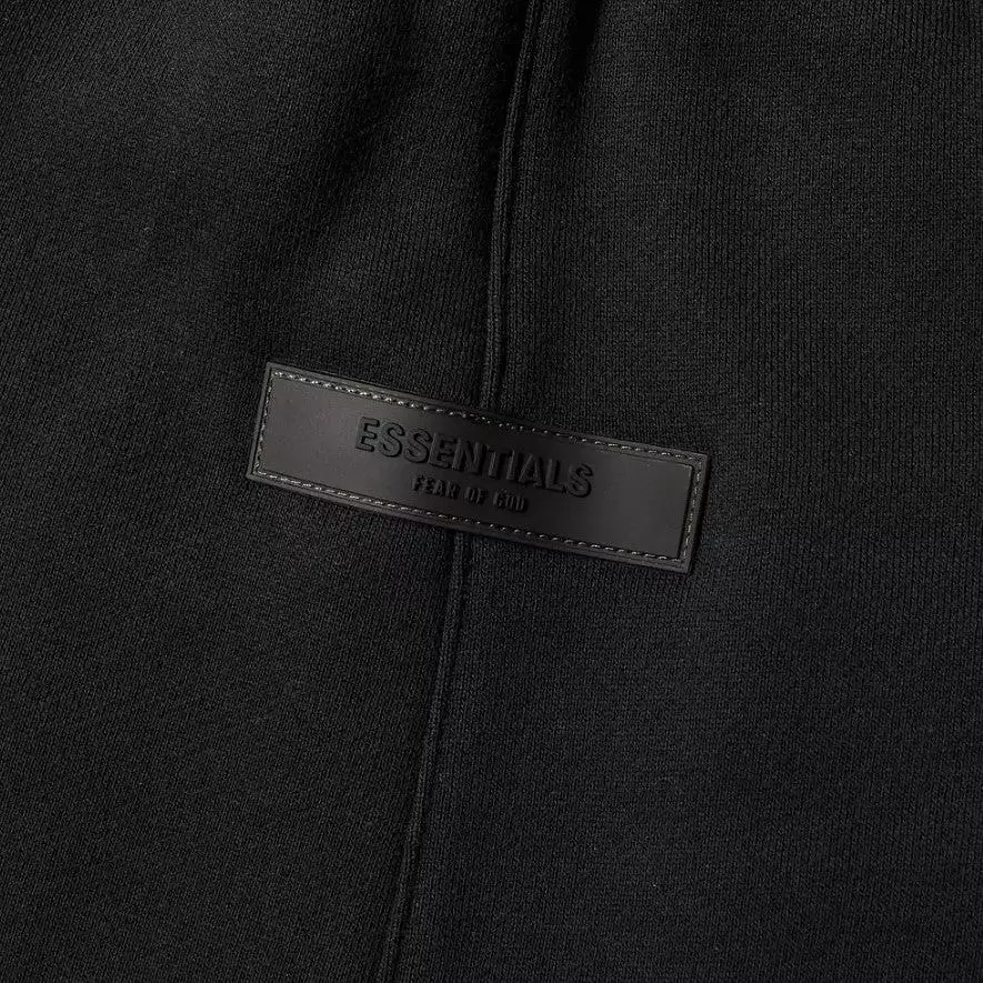 FEAR OF GOD Essentials Felt Logo Sweat Pants Black