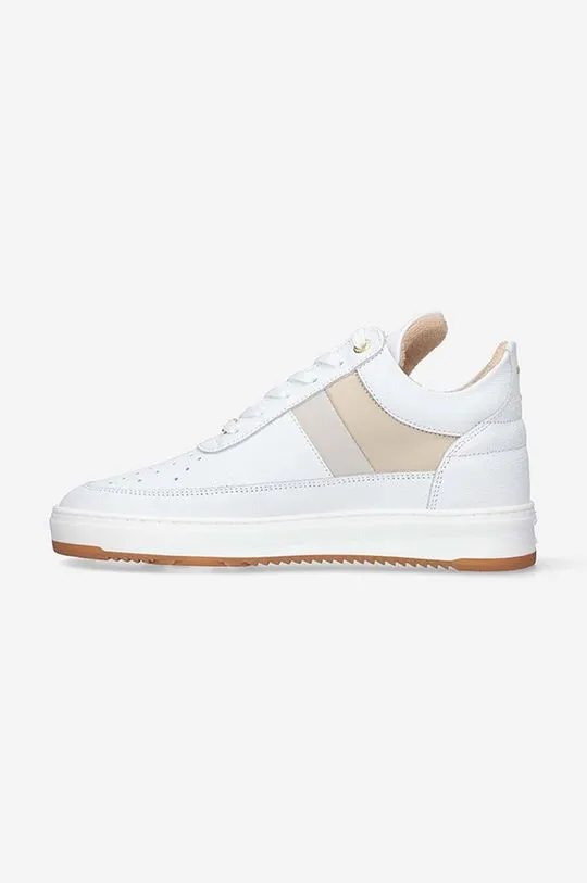 Filling Pieces leather sneakers Low Top Game white color 10133151919