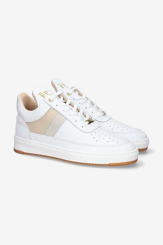 Filling Pieces leather sneakers Low Top Game white color 10133151919