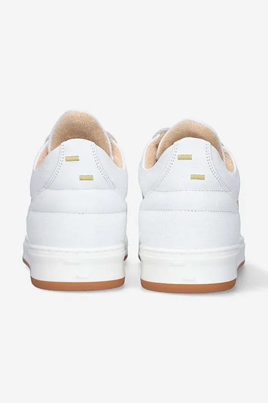 Filling Pieces leather sneakers Low Top Game white color 10133151919