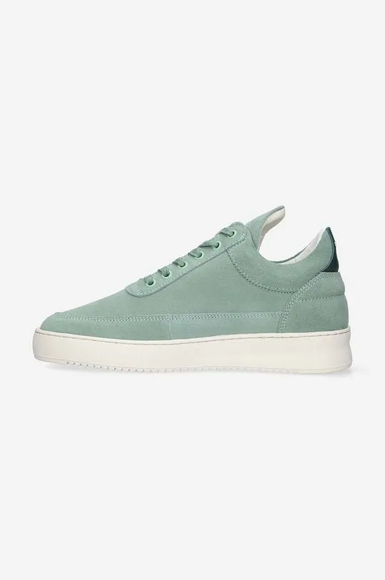 Filling Pieces suede sneakers Low Top Suede green color 10122792080