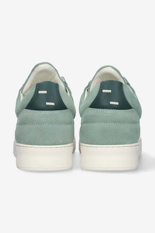 Filling Pieces suede sneakers Low Top Suede green color 10122792080