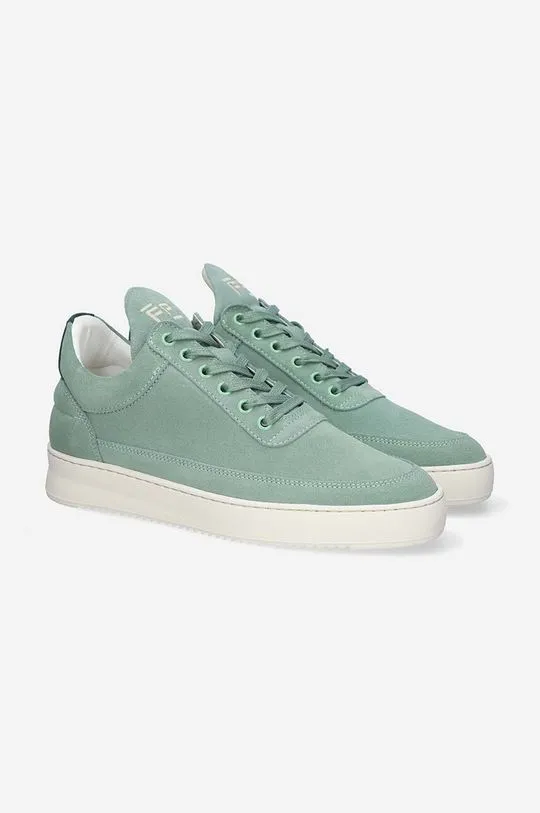 Filling Pieces suede sneakers Low Top Suede green color 10122792080