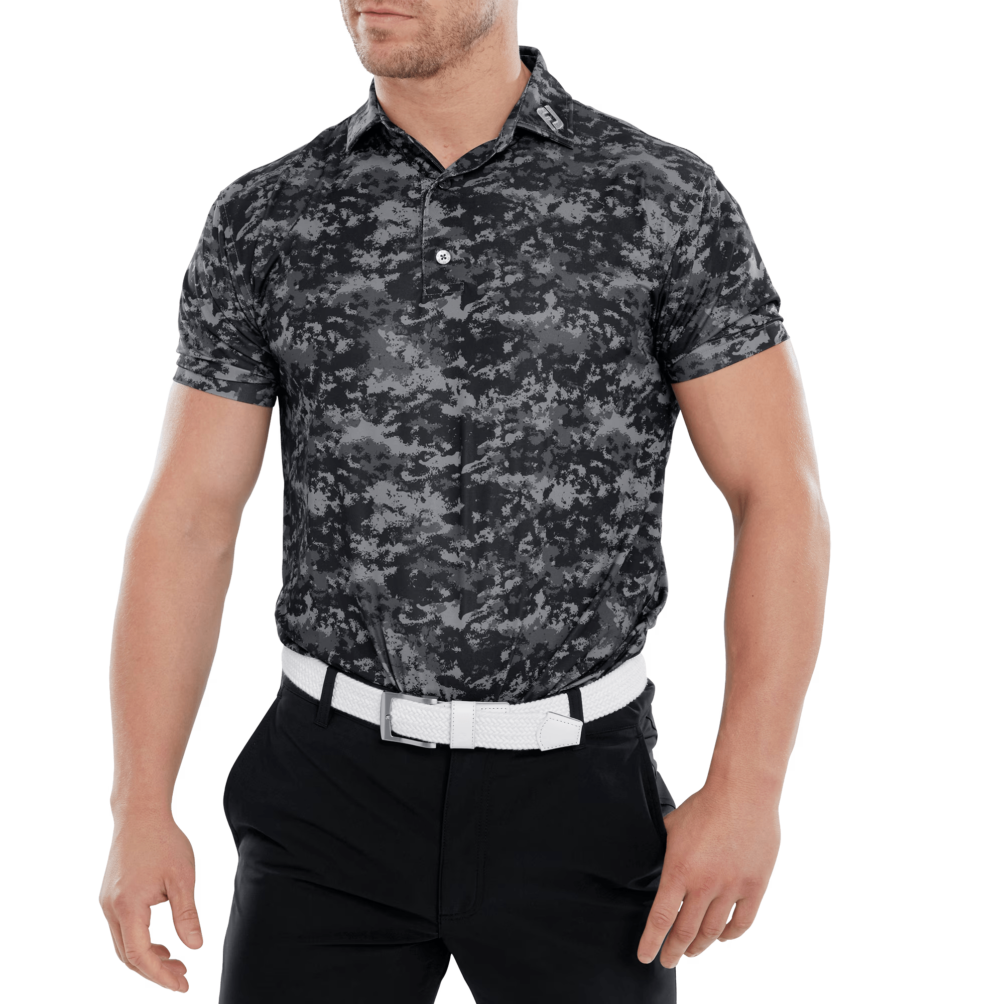 FootJoy Cloud Camo Lisle Polo