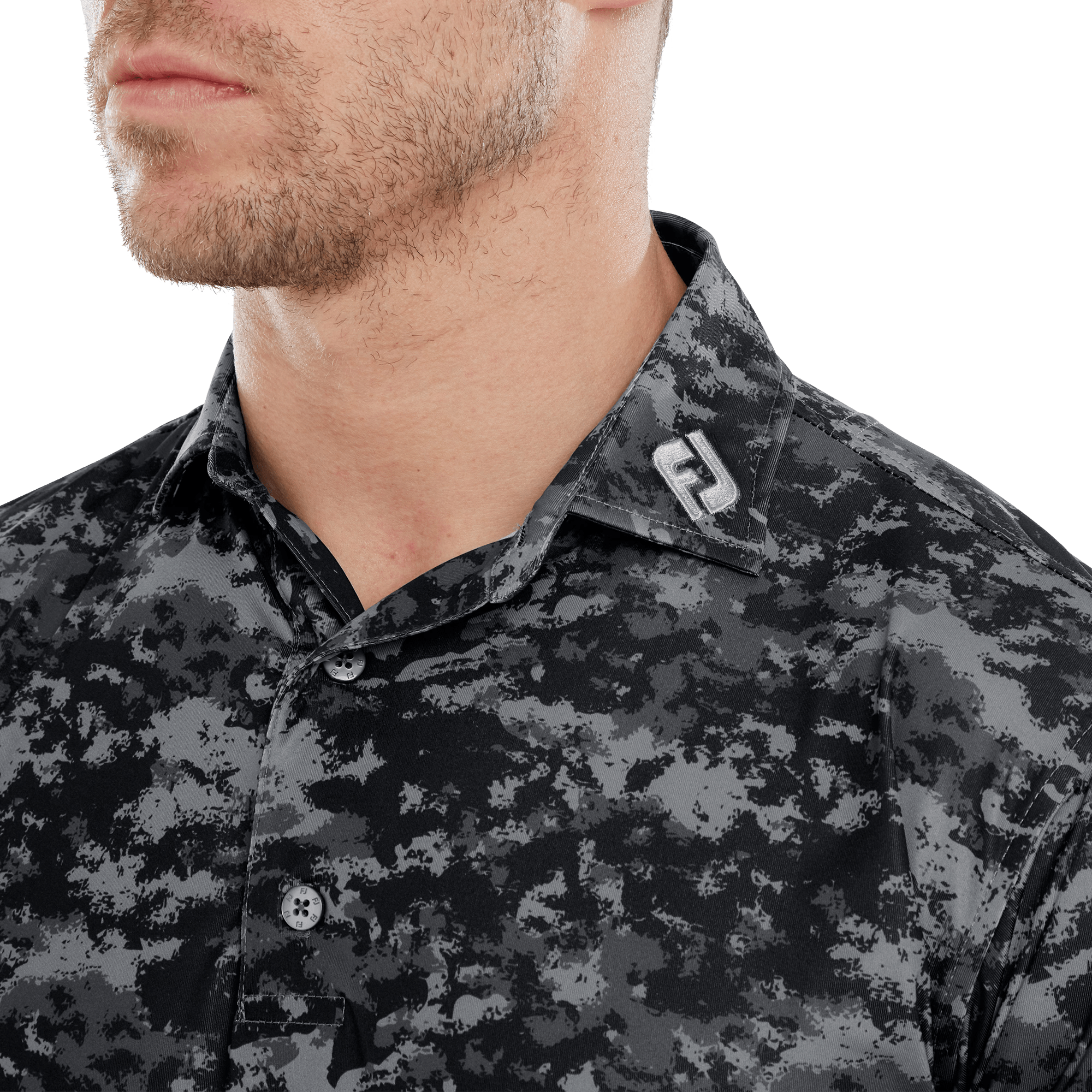 FootJoy Cloud Camo Lisle Polo