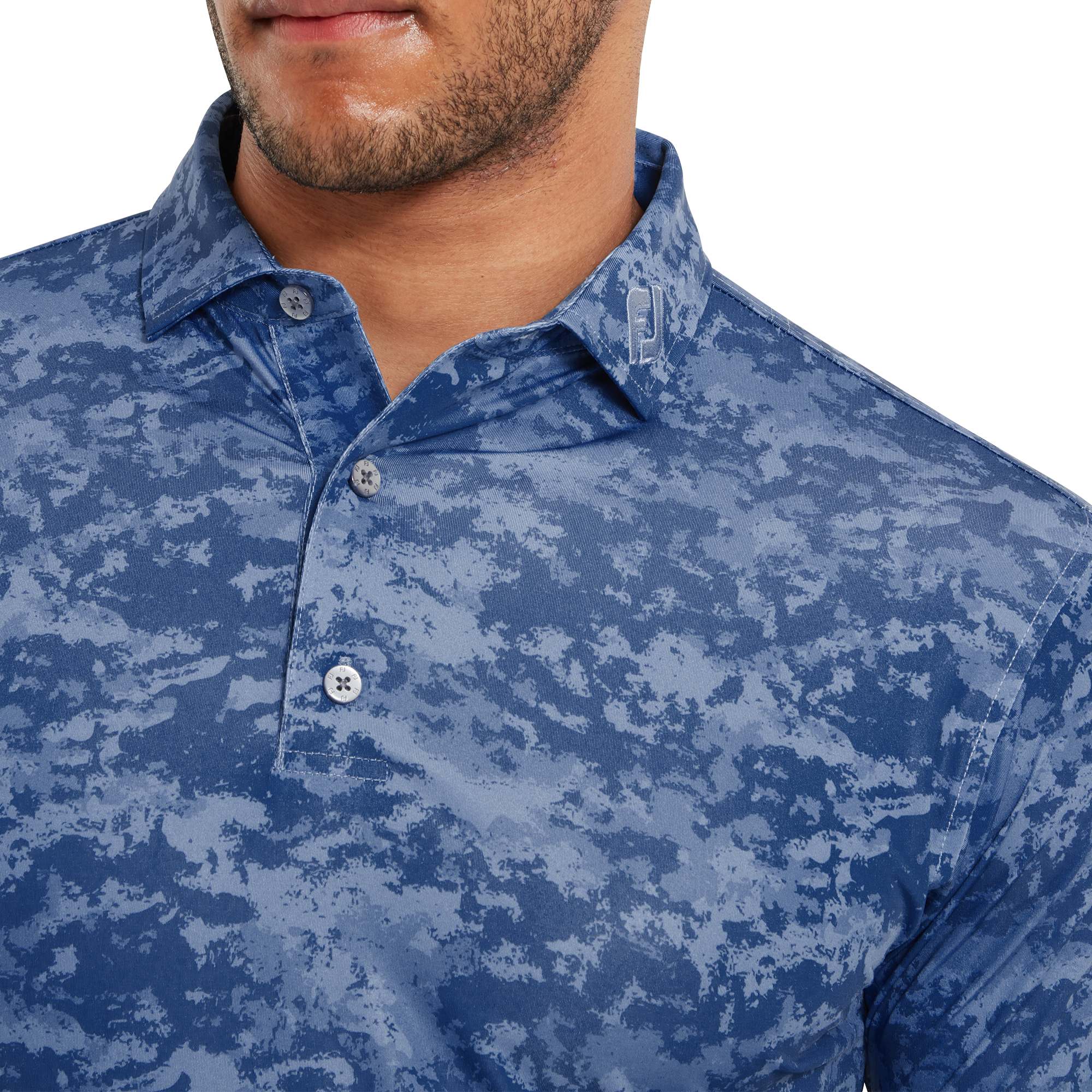 FootJoy Cloud Camo Lisle Polo