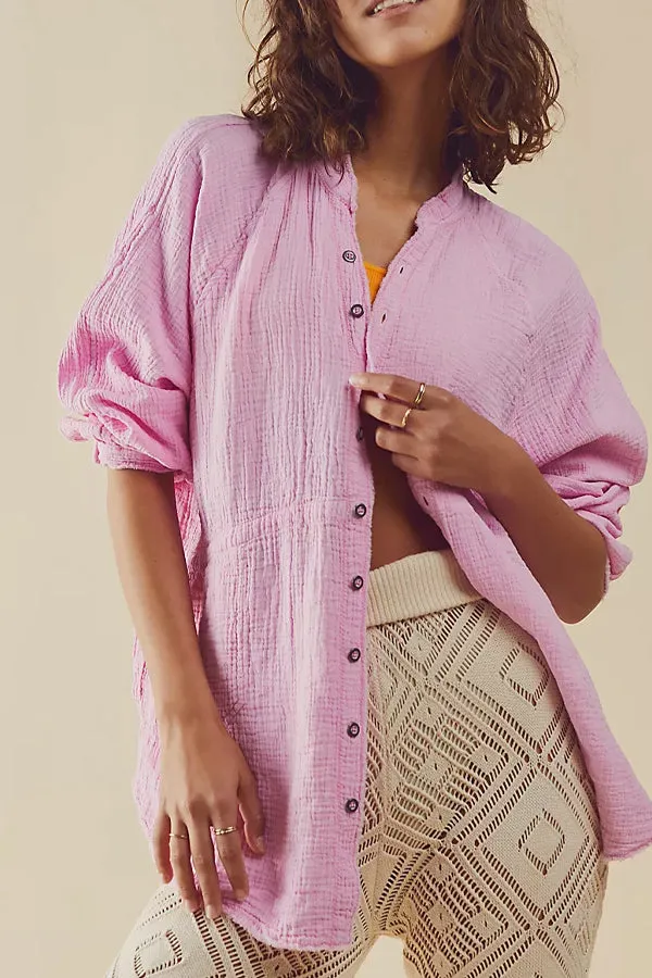 Free People Summer Daydream Buttondown